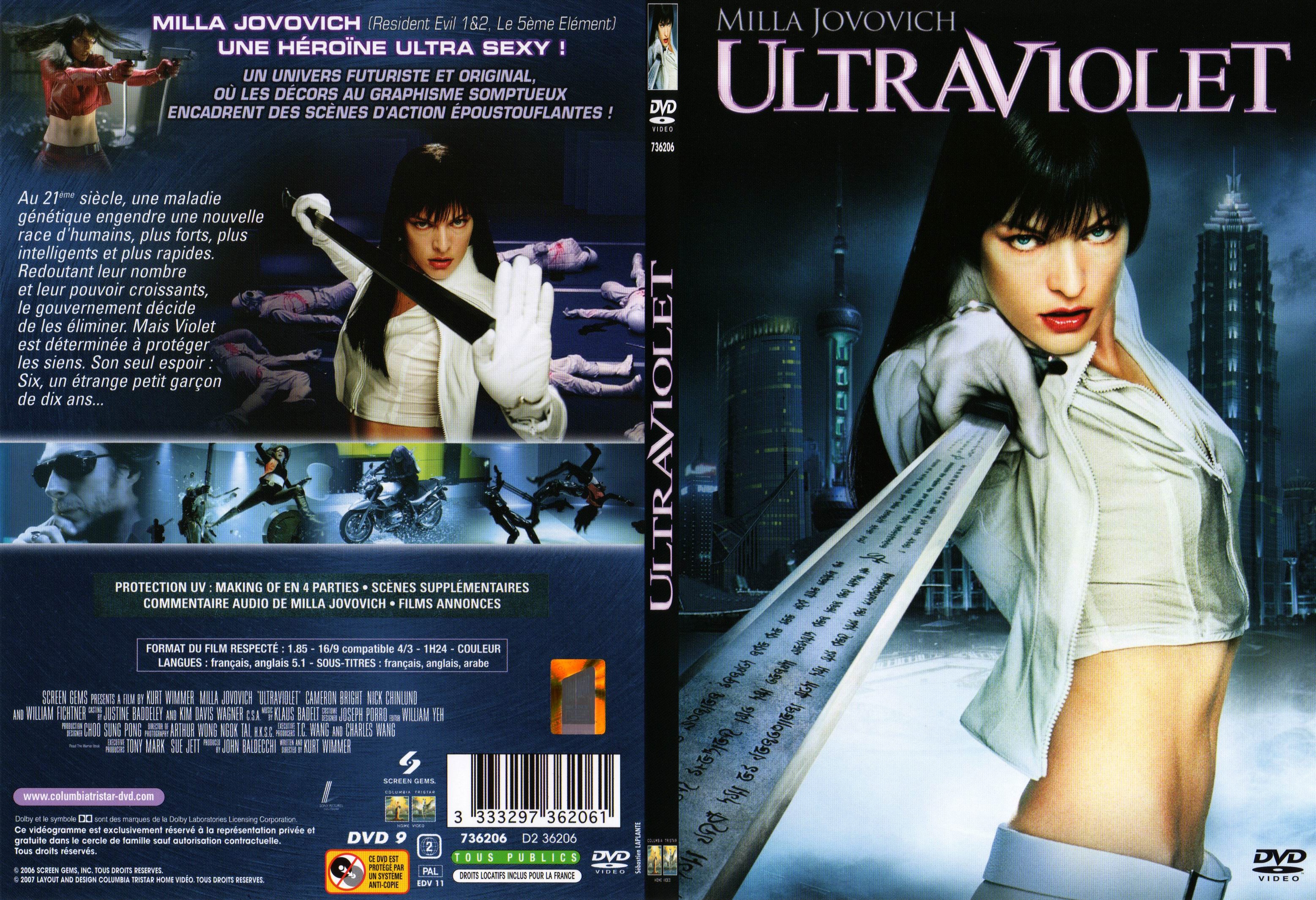 Jaquette DVD Ultraviolet - SLIM