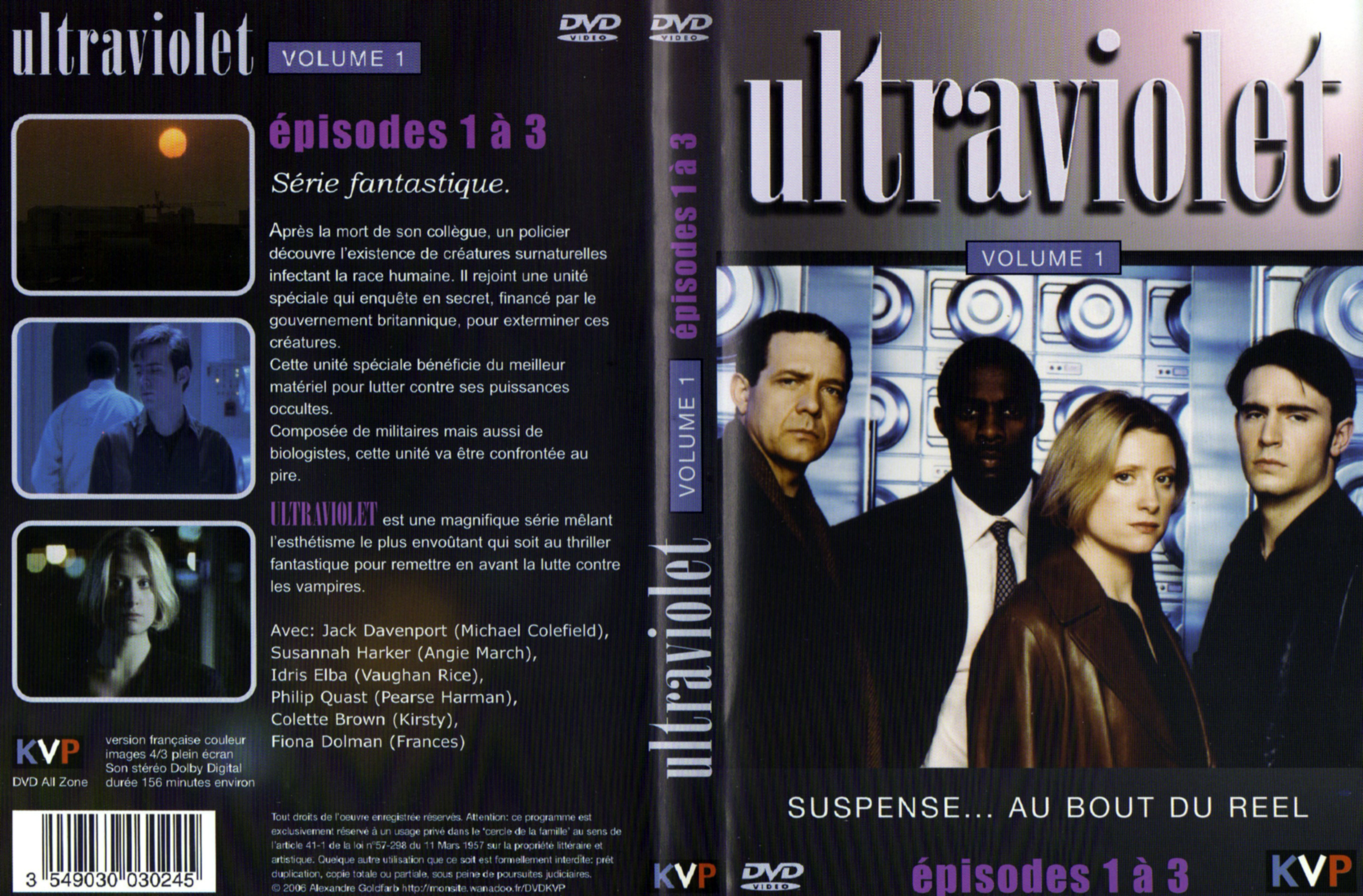 Jaquette DVD Ultraviolet vol 01