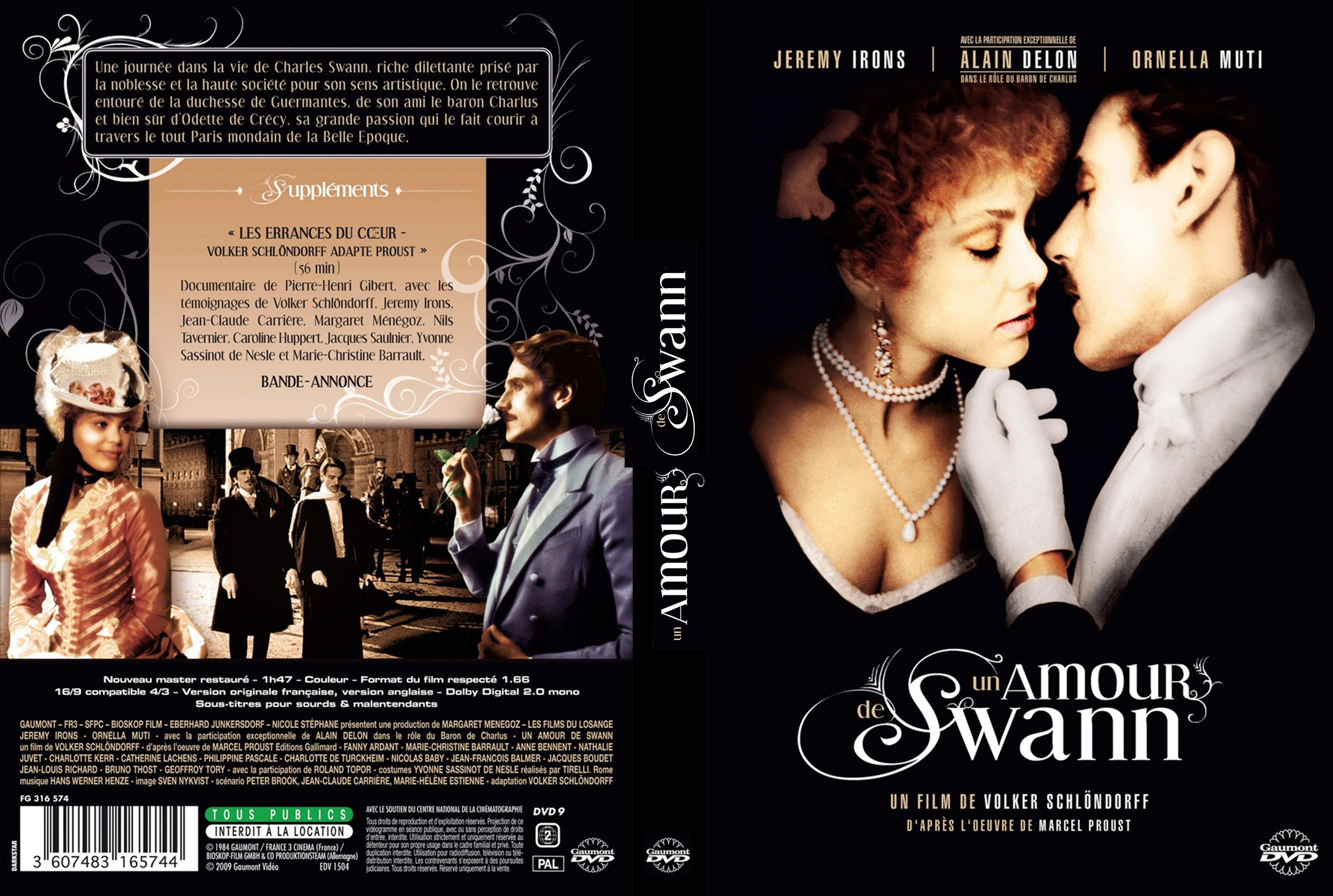 Jaquette DVD Un Amour De Swann