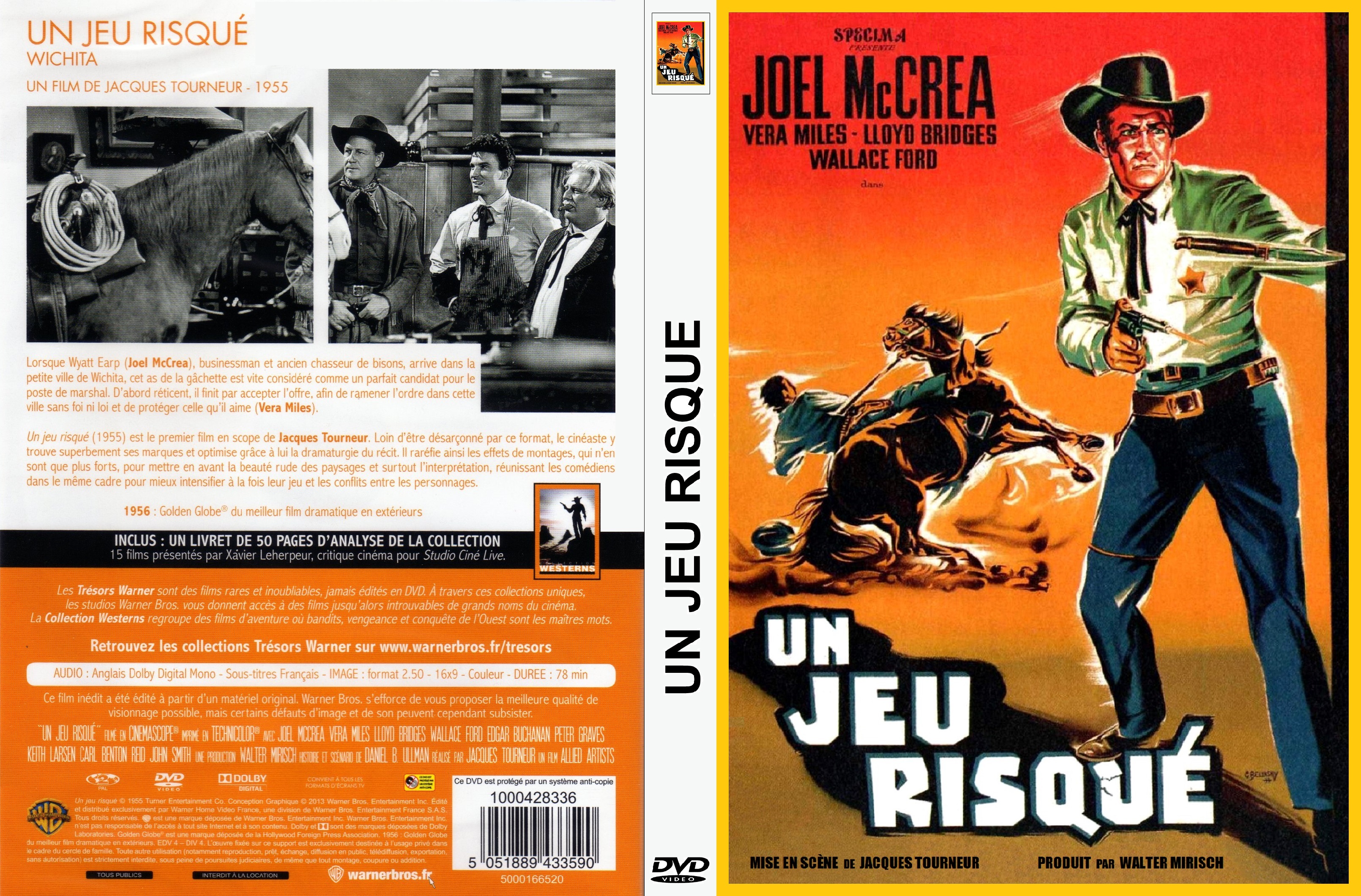 Jaquette DVD Un Jeu risqu custom