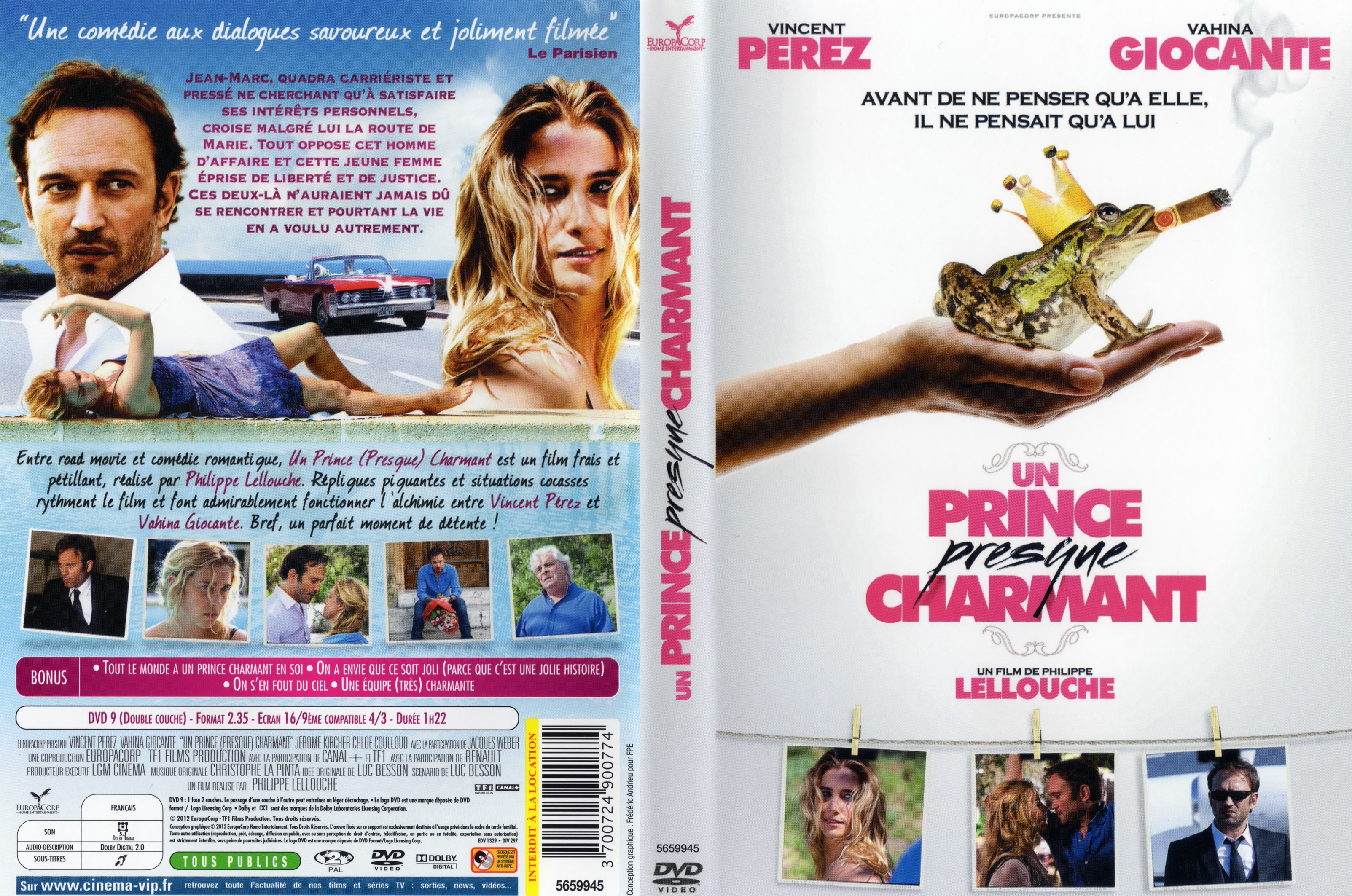 Jaquette DVD Un Prince (presque) charmant