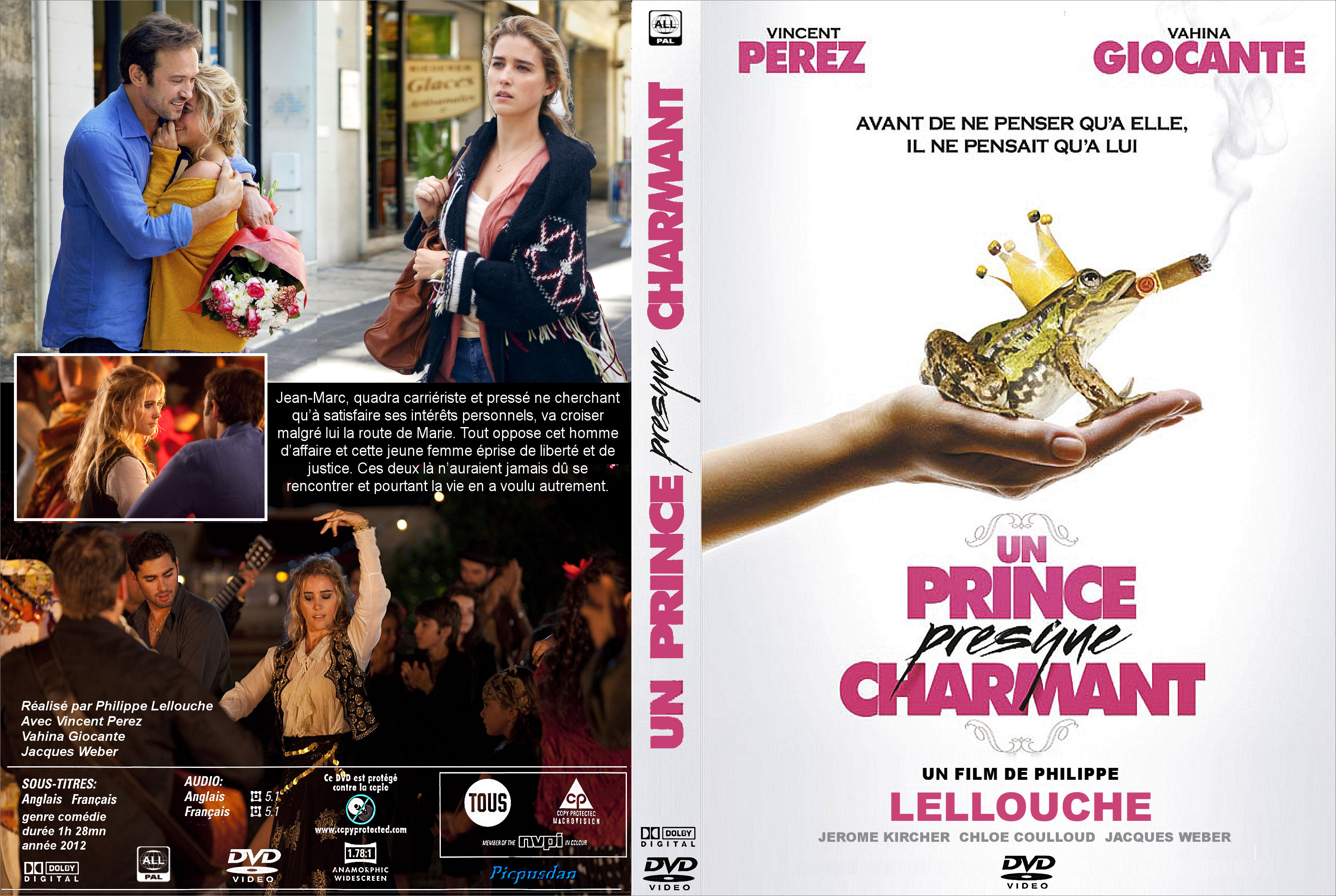 Jaquette DVD Un Prince (presque) charmant custom