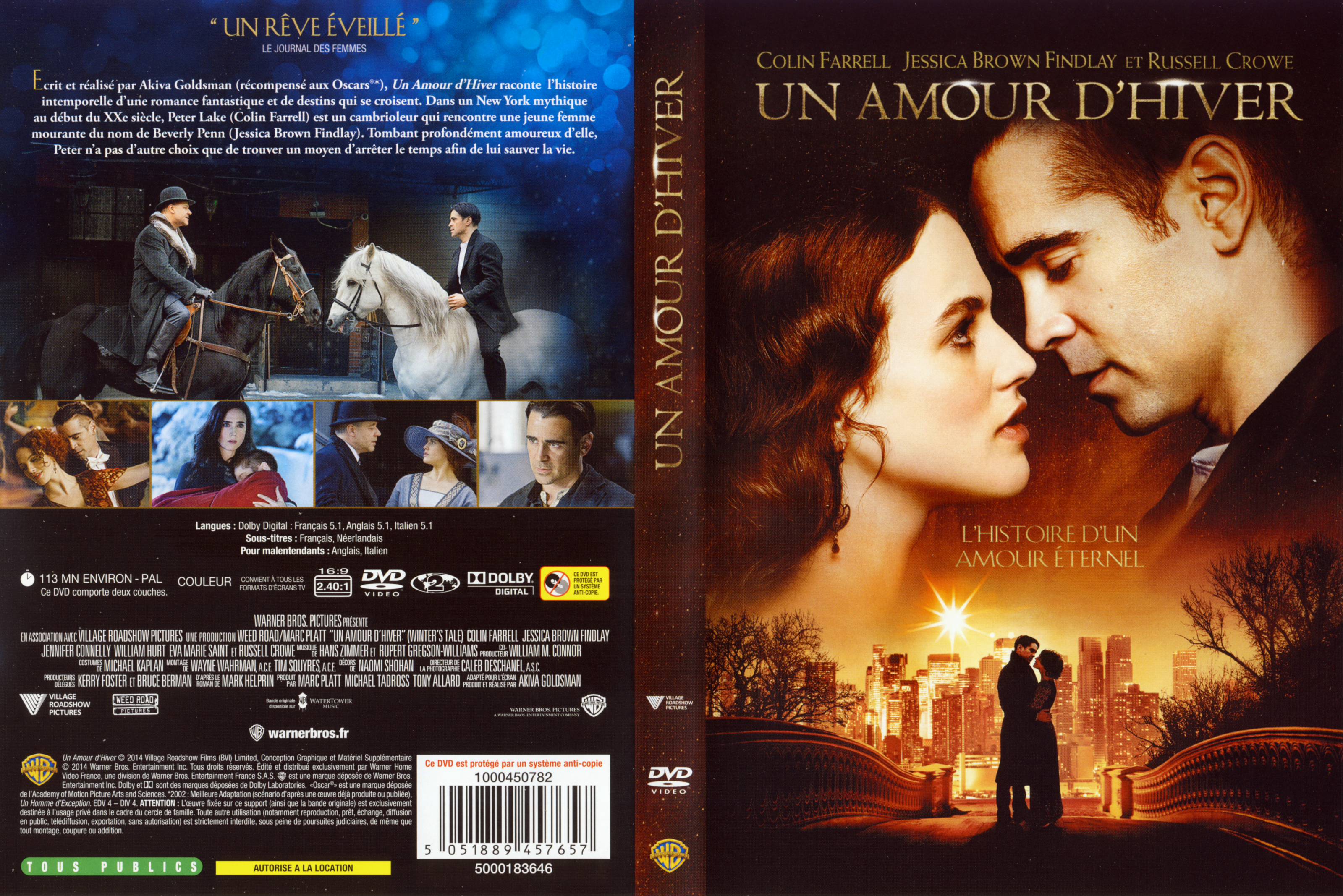 Jaquette DVD Un amour d