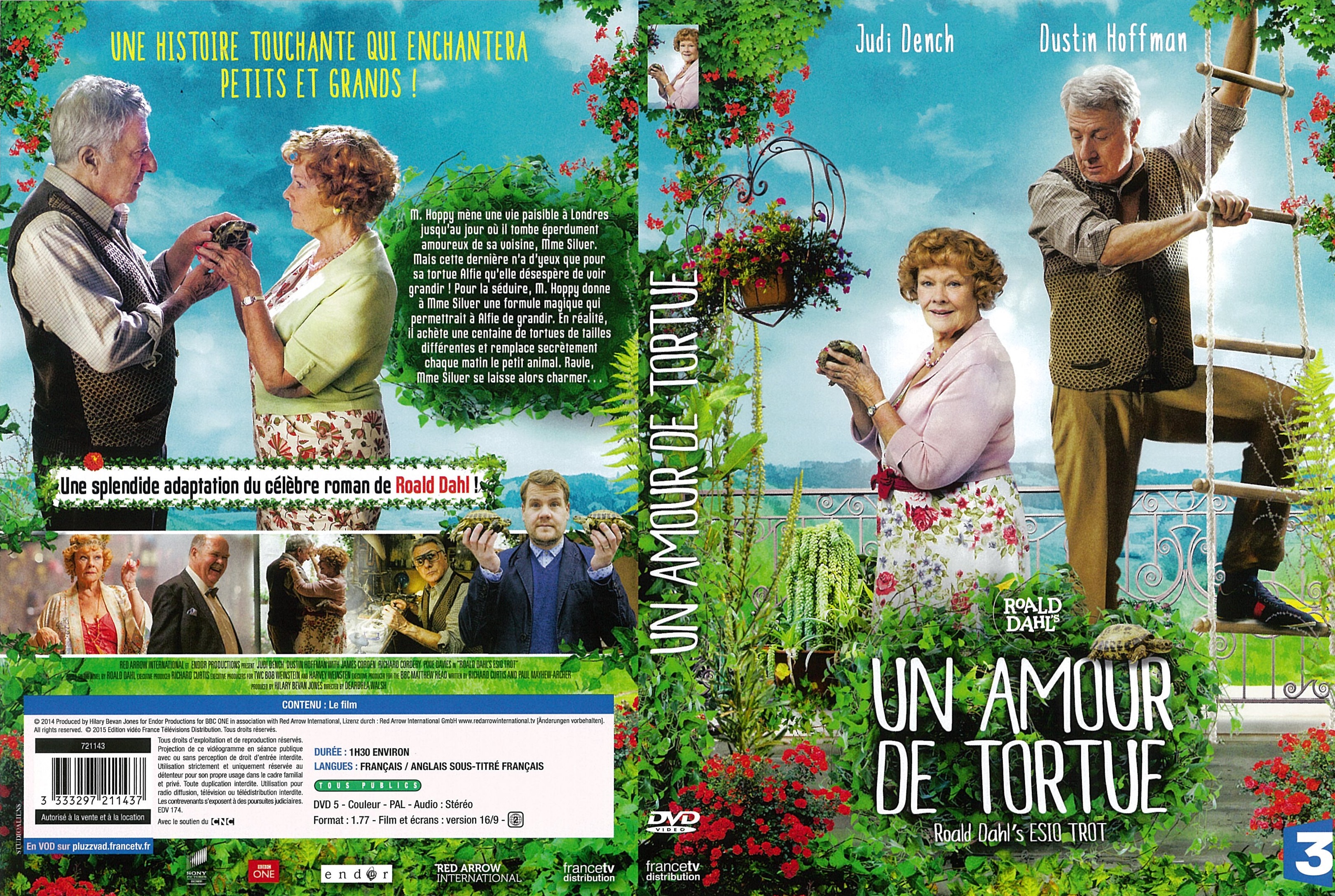 Jaquette DVD Un amour de tortue