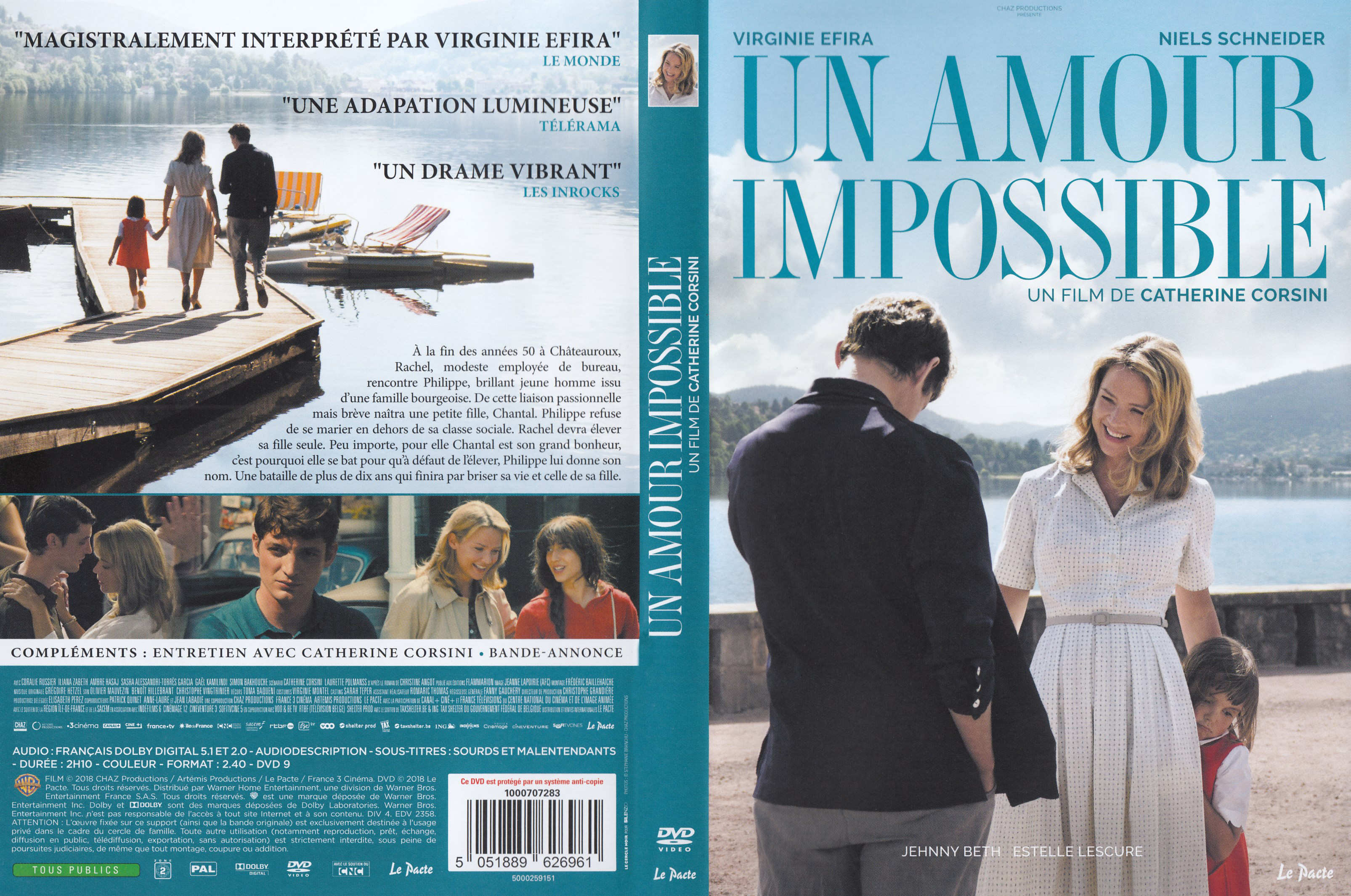 Jaquette DVD Un amour impossible