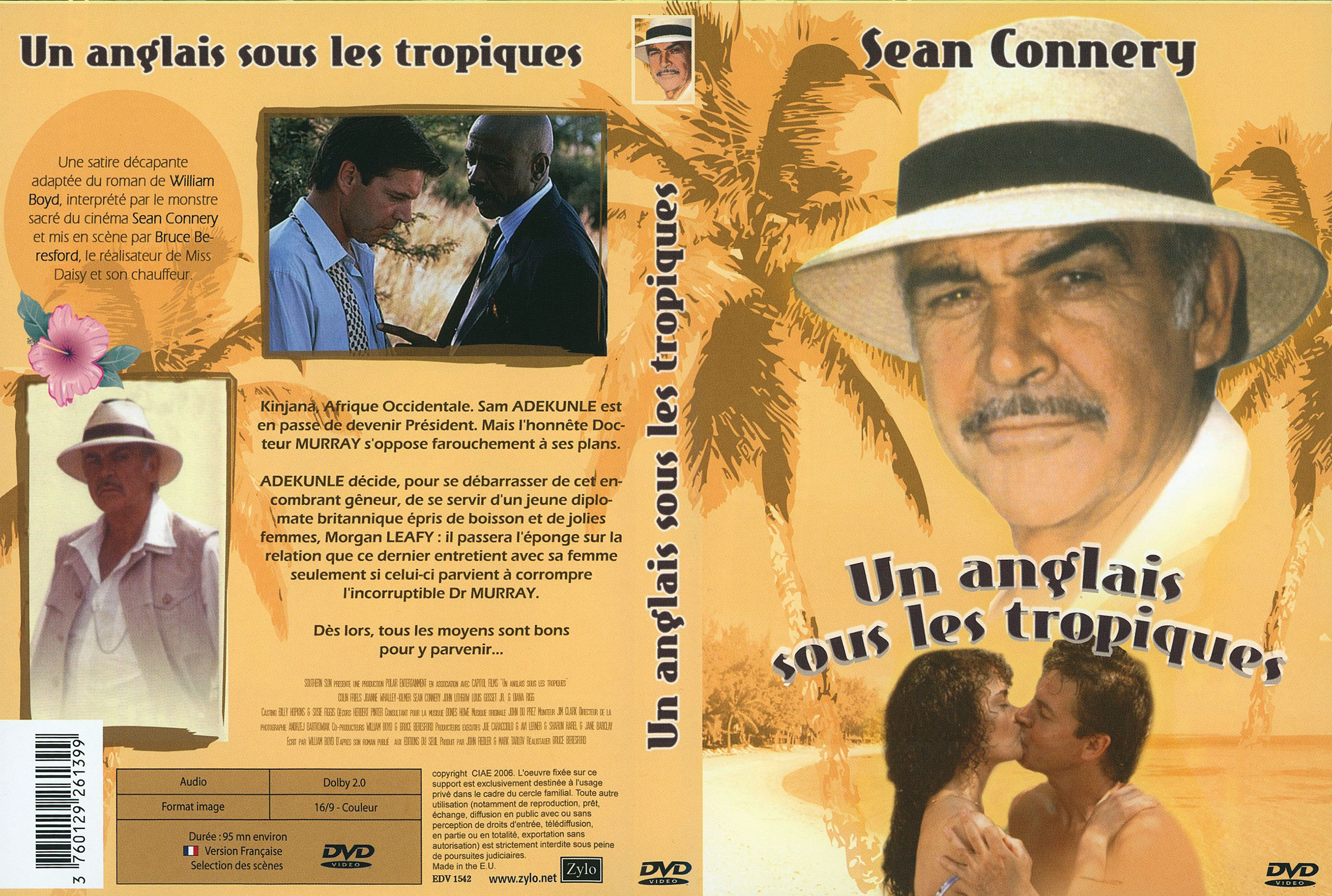 Jaquette DVD Un anglais sous les tropiques