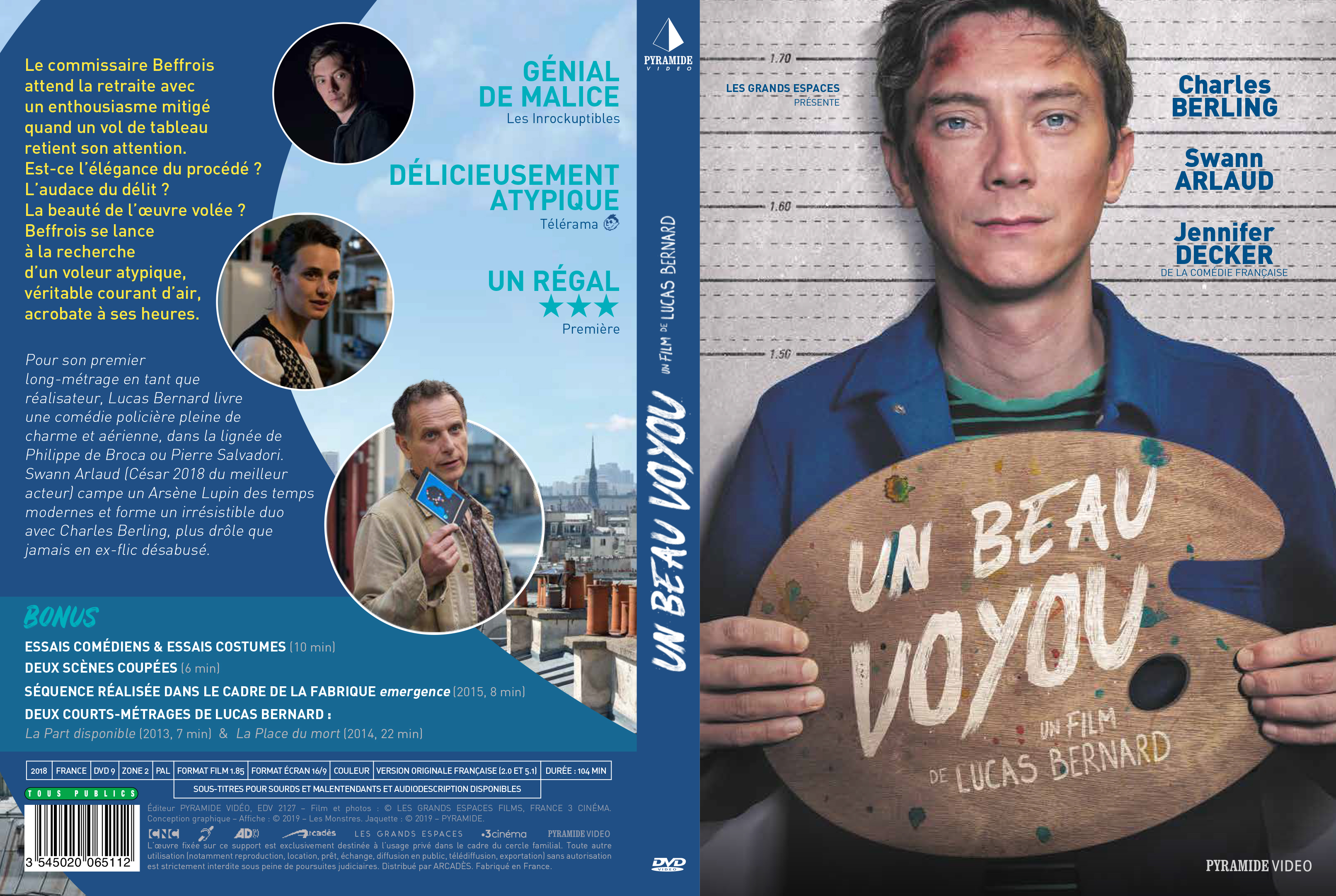 Jaquette DVD Un beau voyou