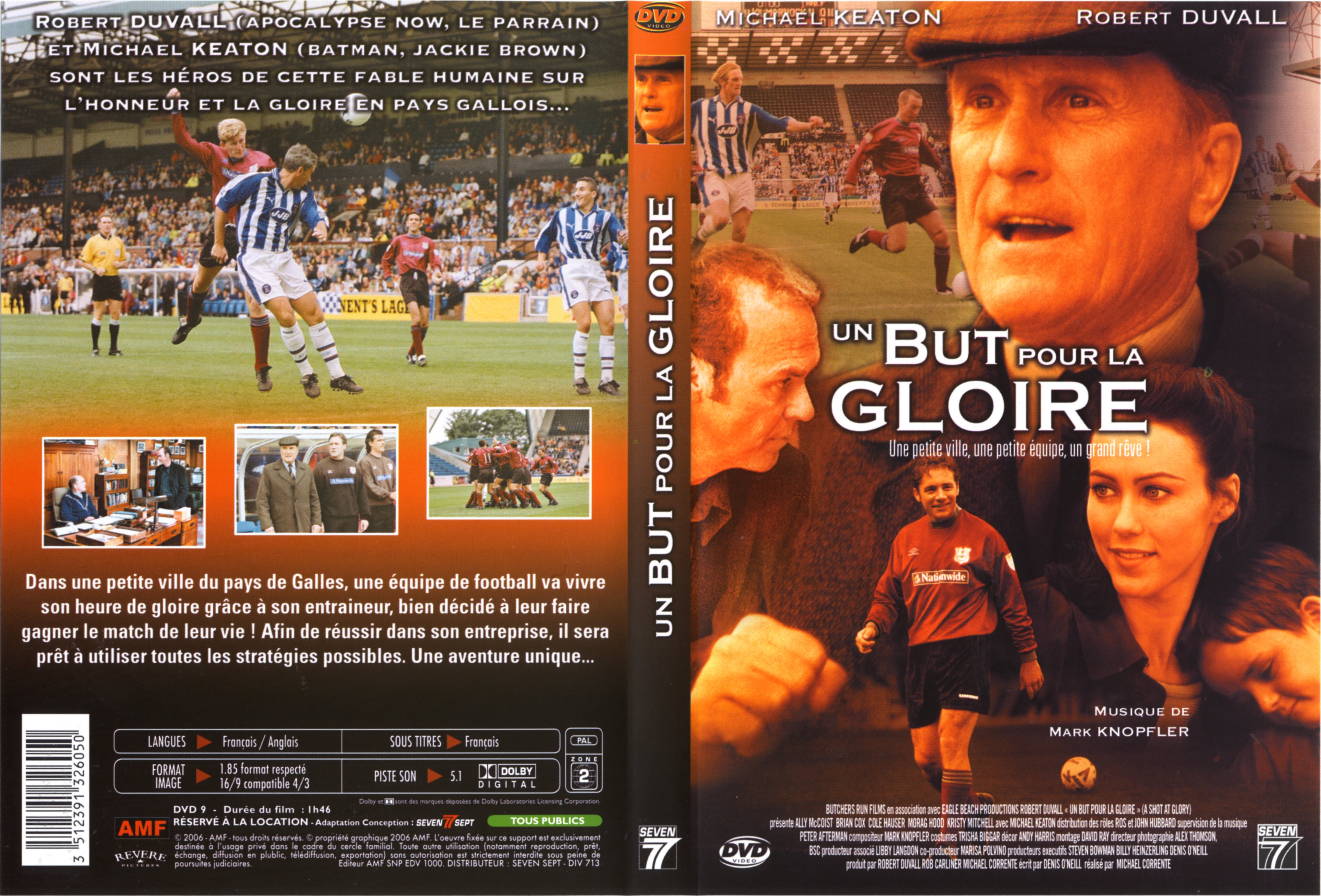 Jaquette DVD Un but pour la gloire