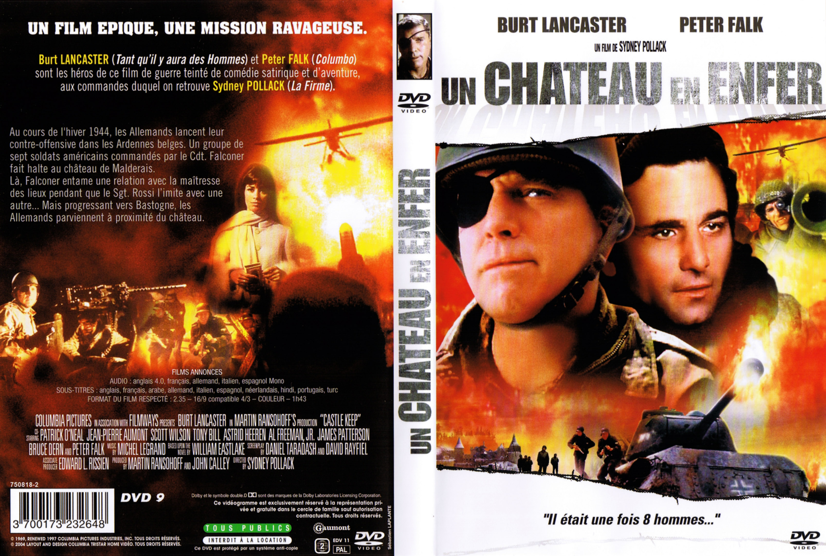 Jaquette DVD Un chateau en enfer v2