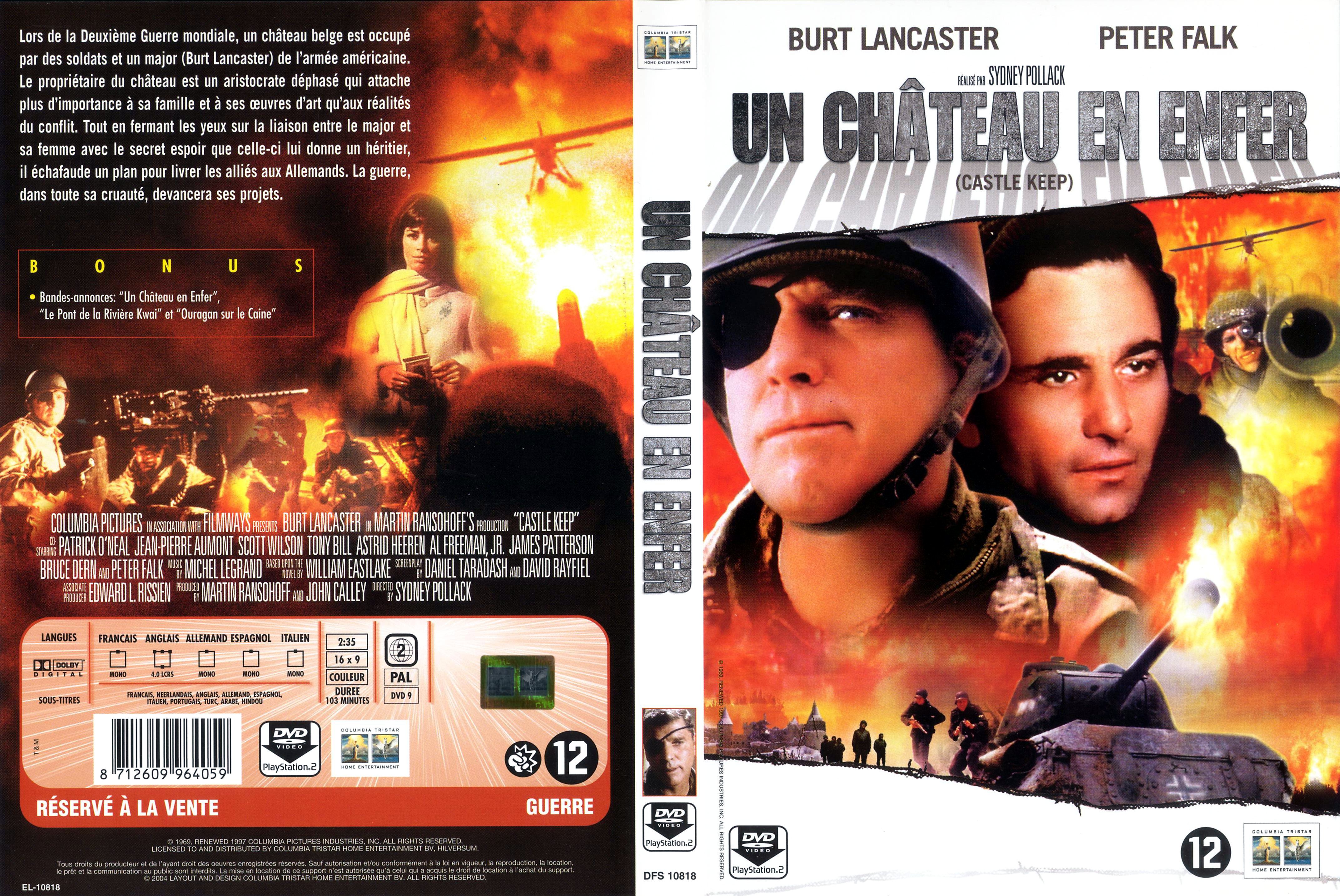 Jaquette DVD Un chateau en enfer v3