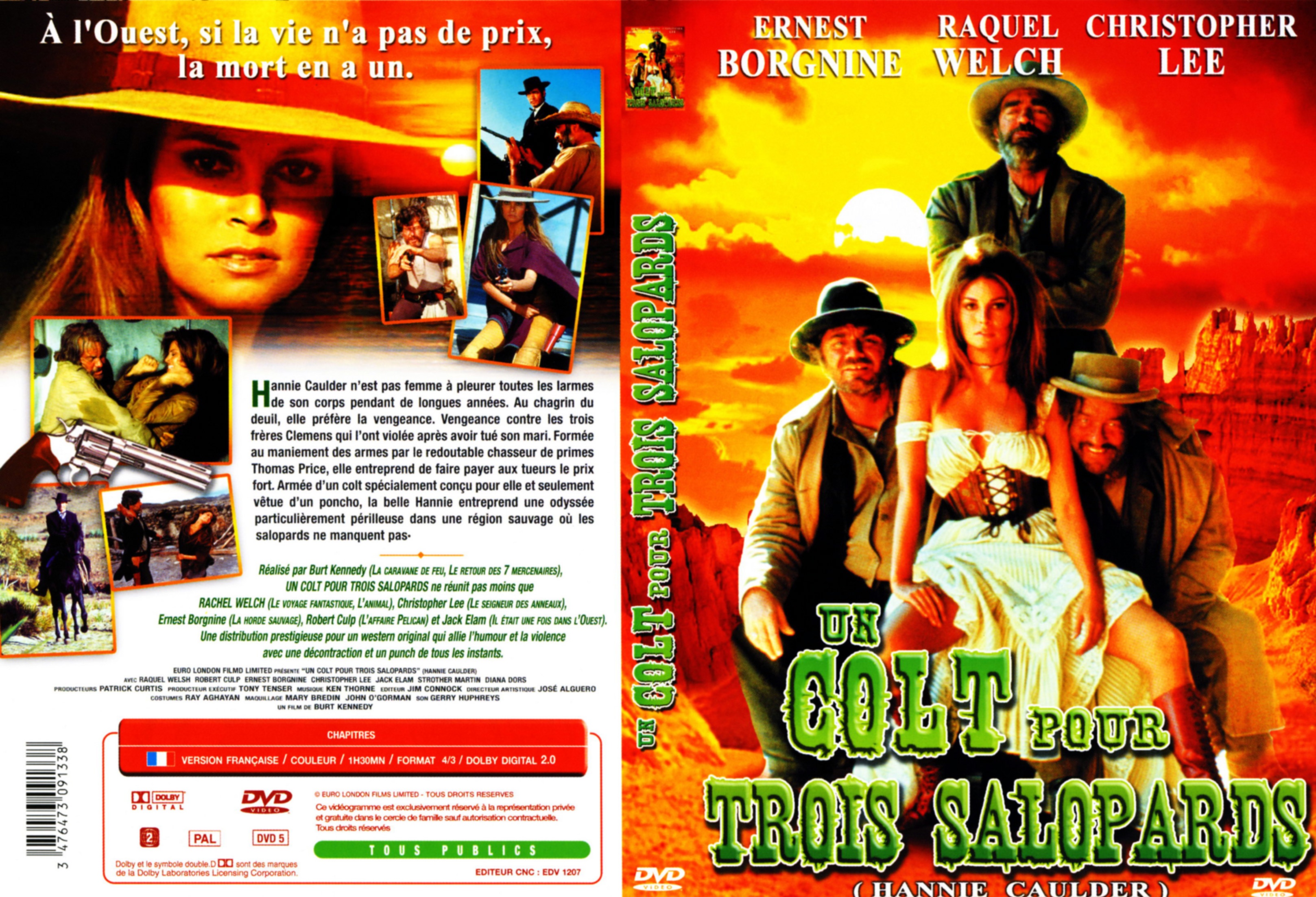 Jaquette DVD Un colt pour trois salopards