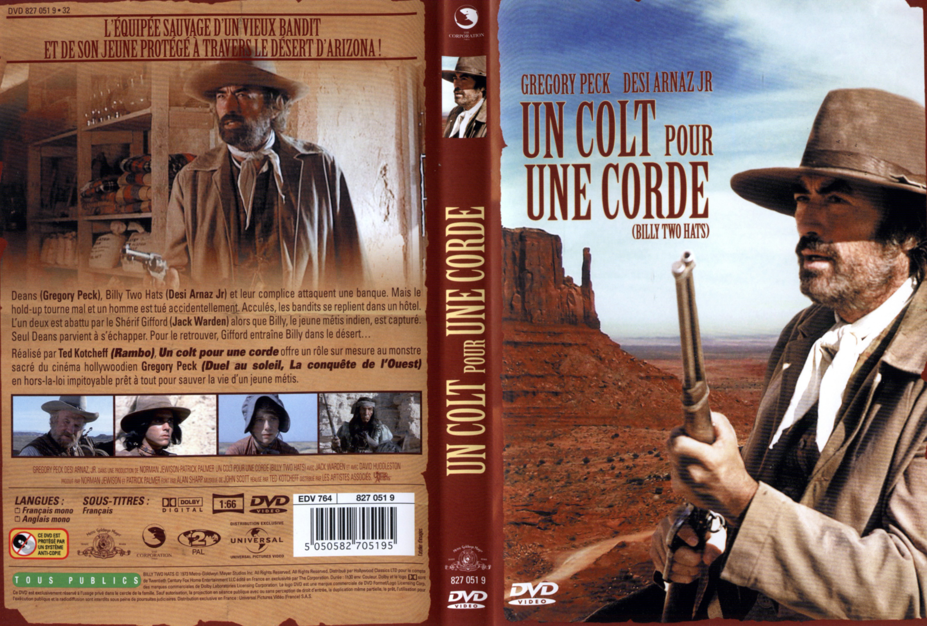 Jaquette DVD Un colt pour une corde
