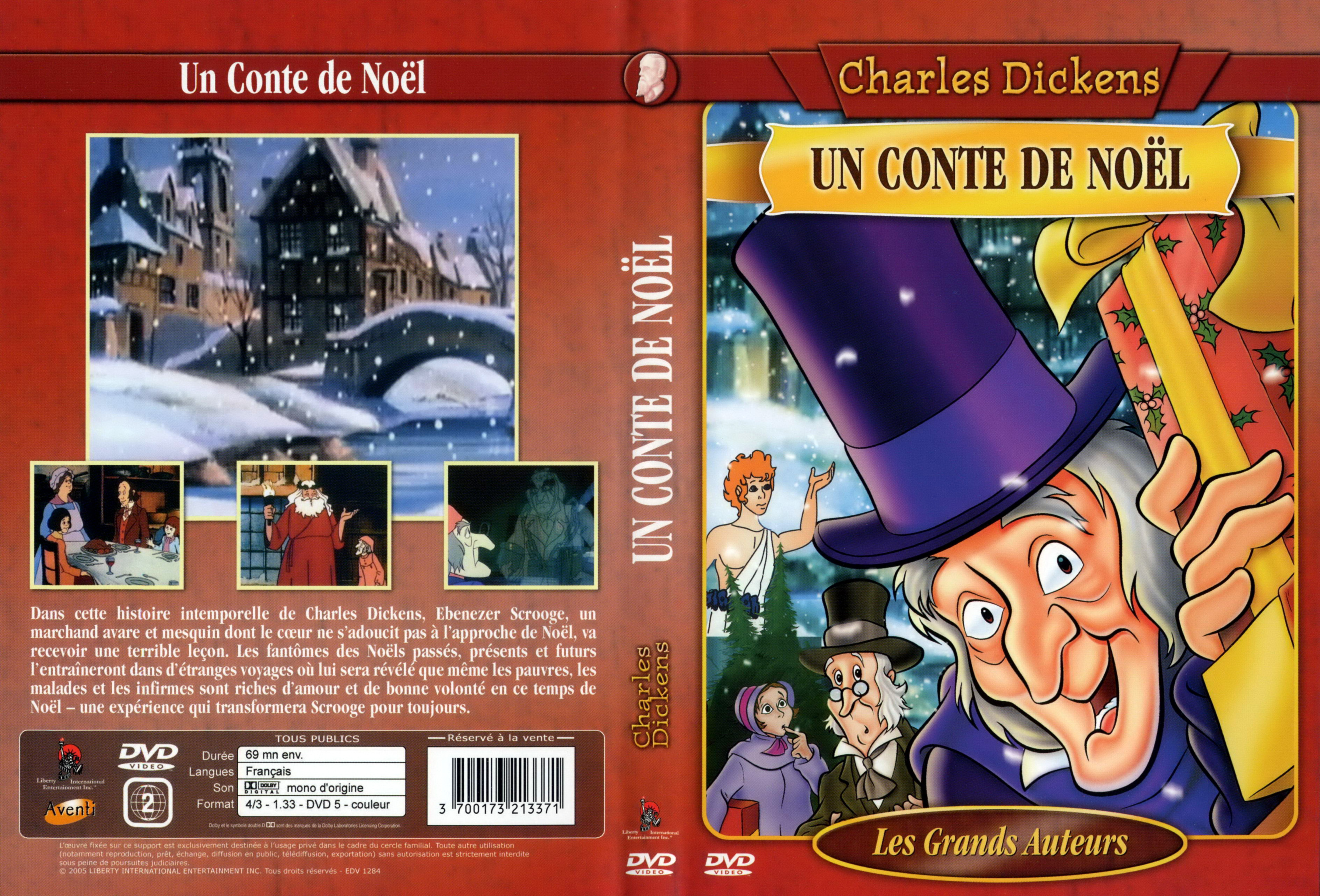 Jaquette DVD Un conte de Noel (DA)
