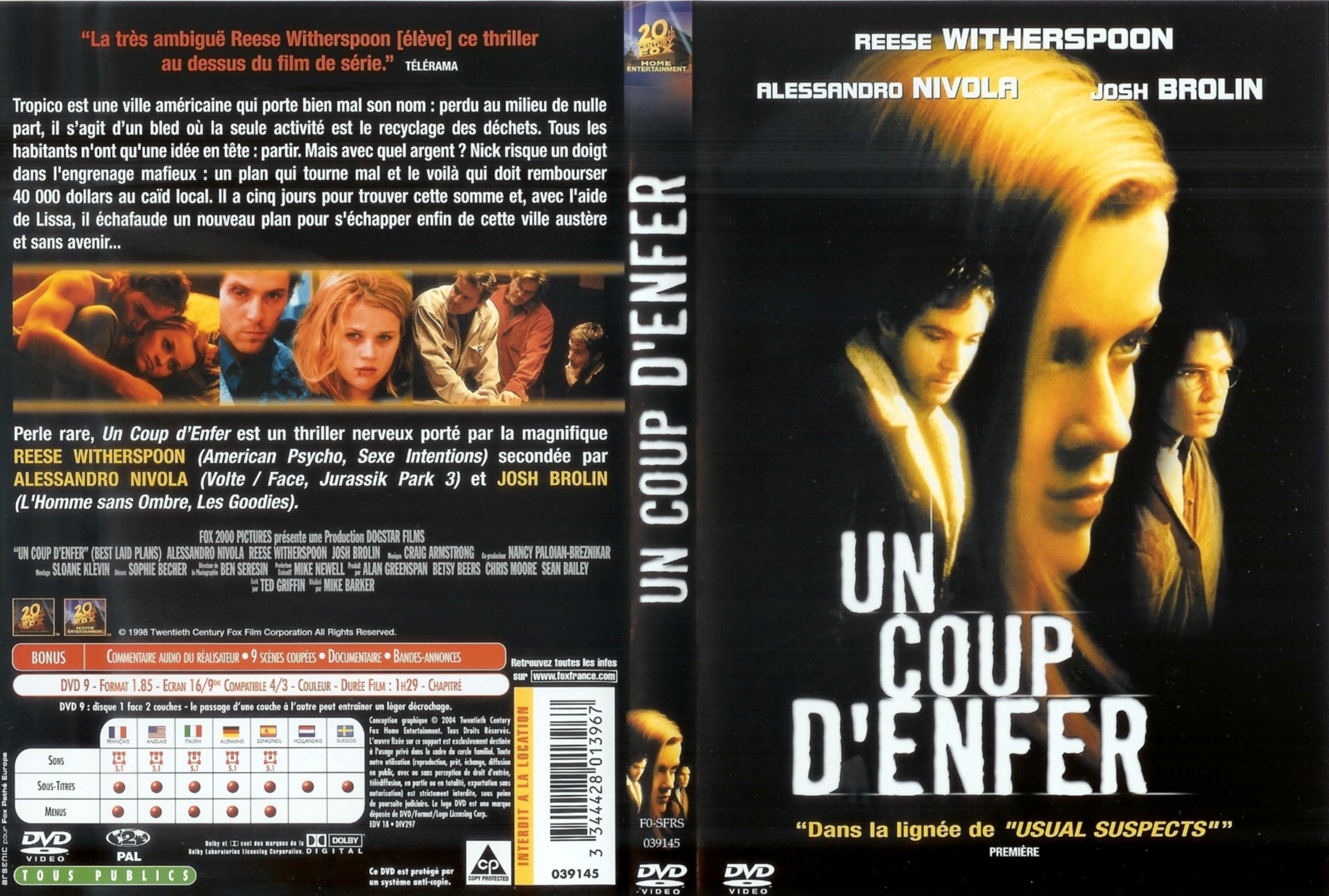 Jaquette DVD Un coup d