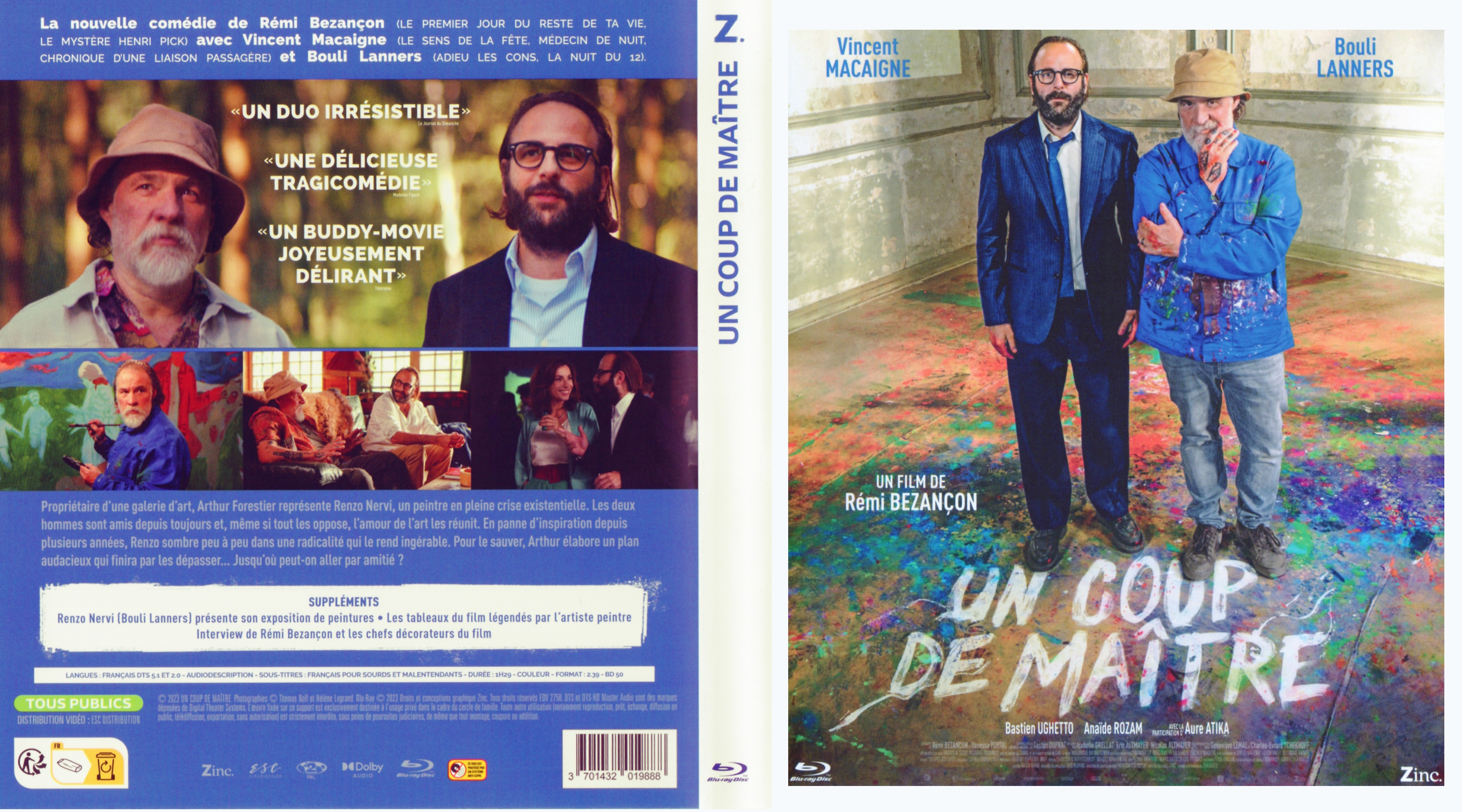 Jaquette DVD Un coup de Maitre (BLU-RAY)
