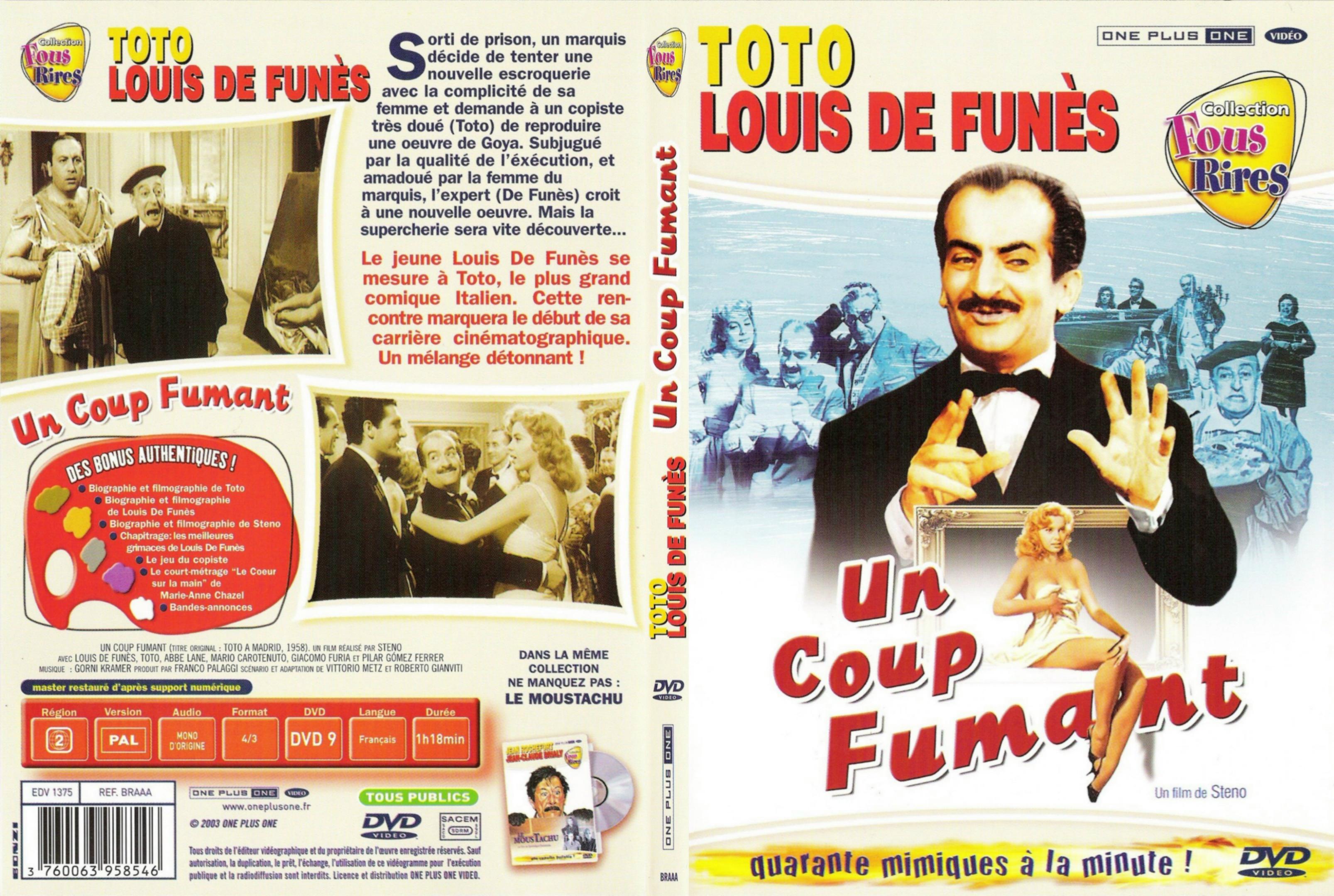 Jaquette DVD Un coup fumant - SLIM