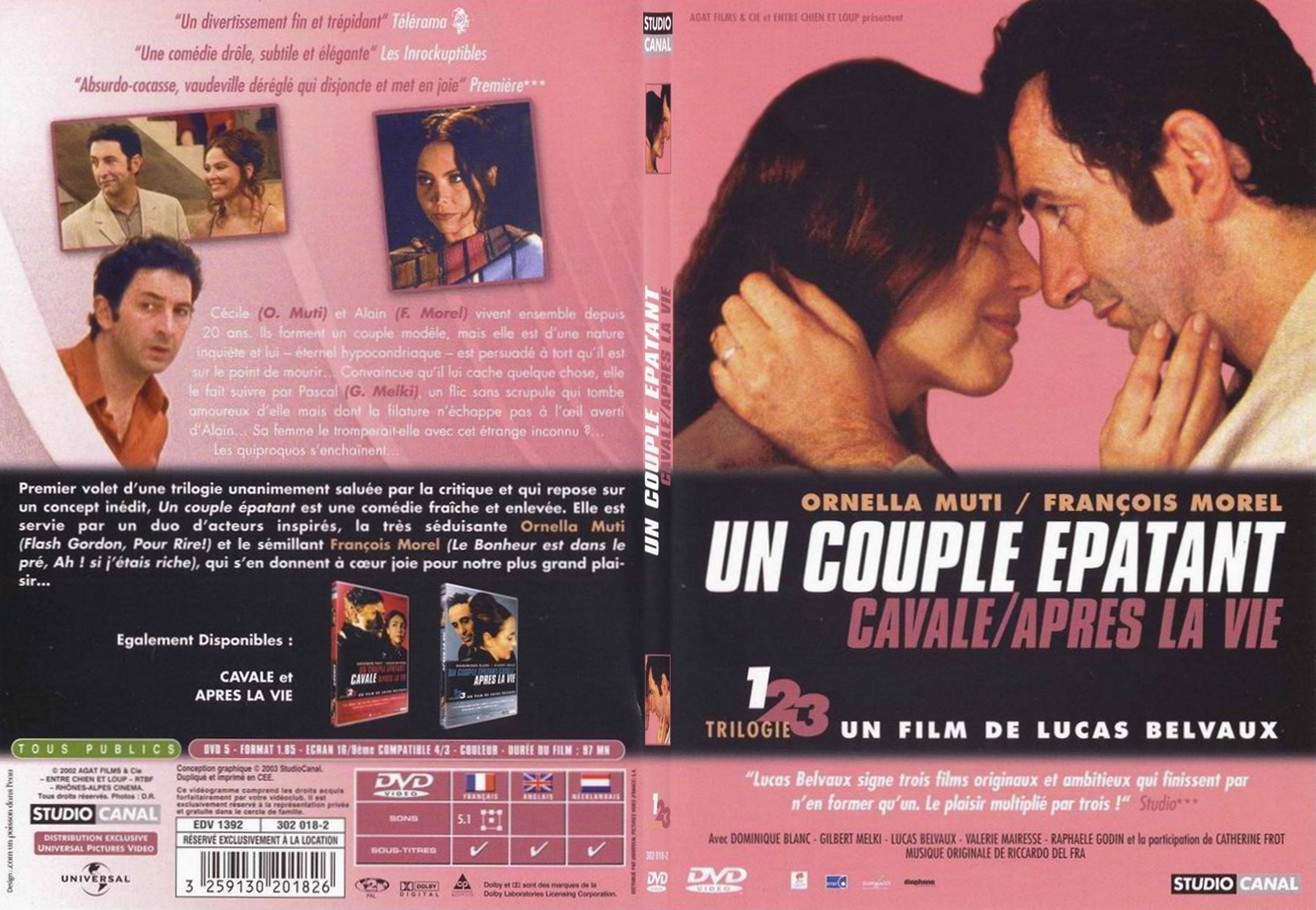 Jaquette DVD Un couple patant - SLIM