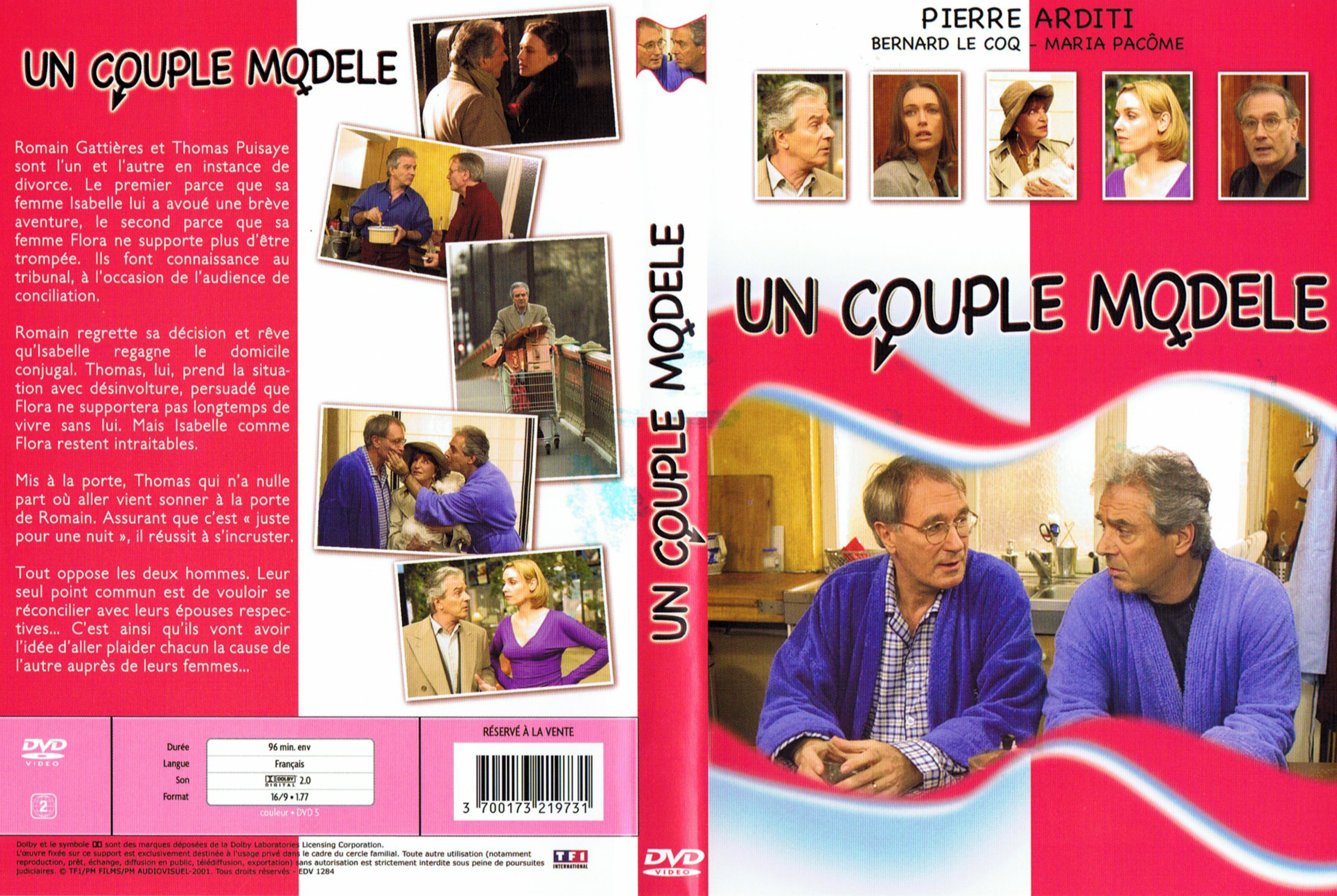 Jaquette DVD Un couple modle
