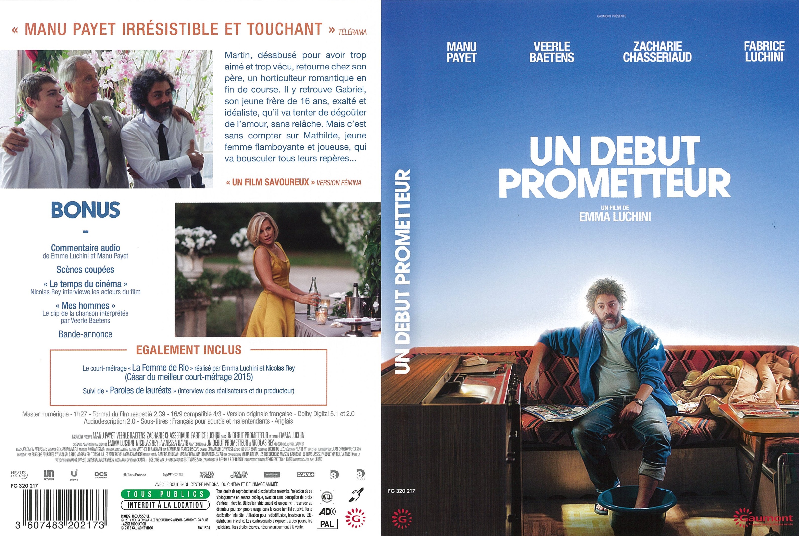 Jaquette DVD Un dbut prometteur