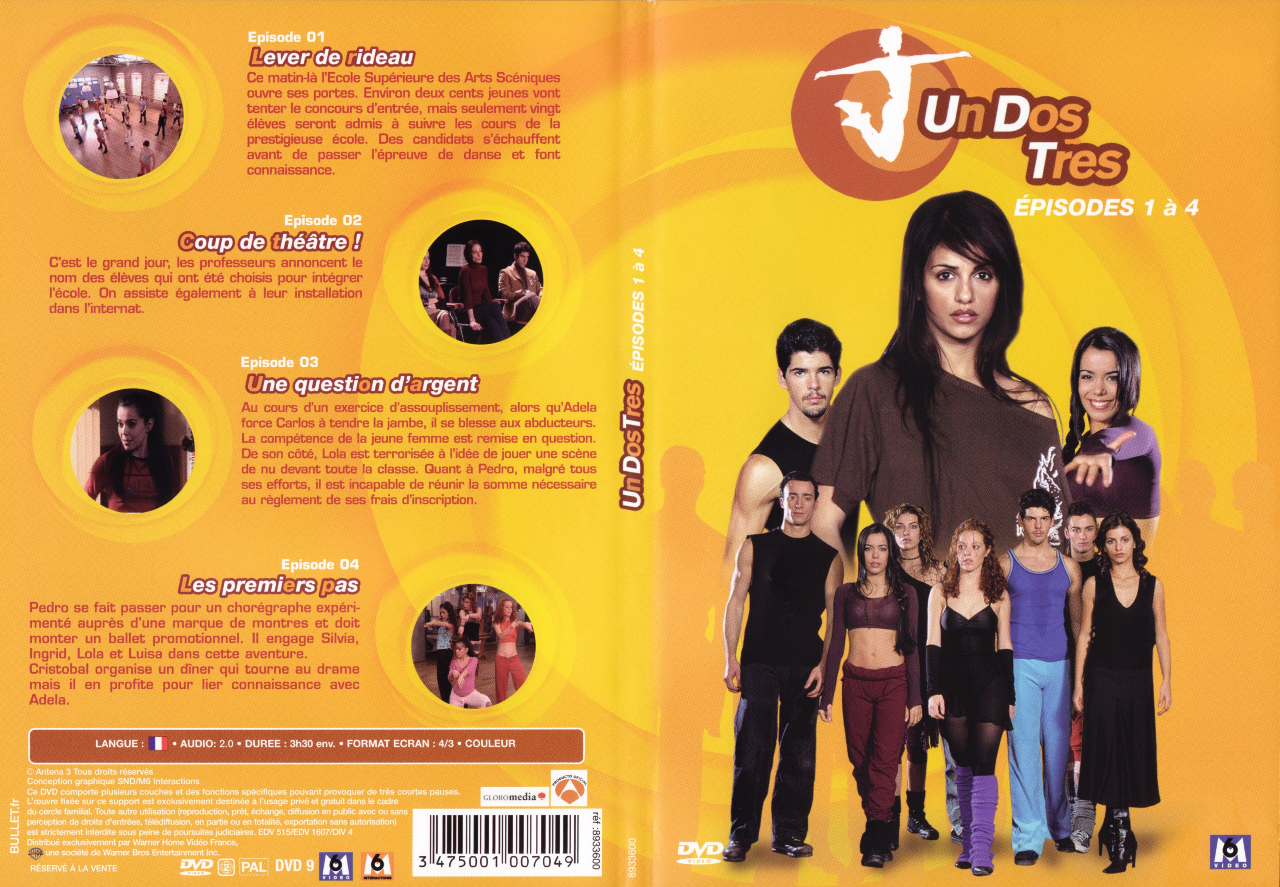 Jaquette DVD Un dos tres Saison 1 DVD 1