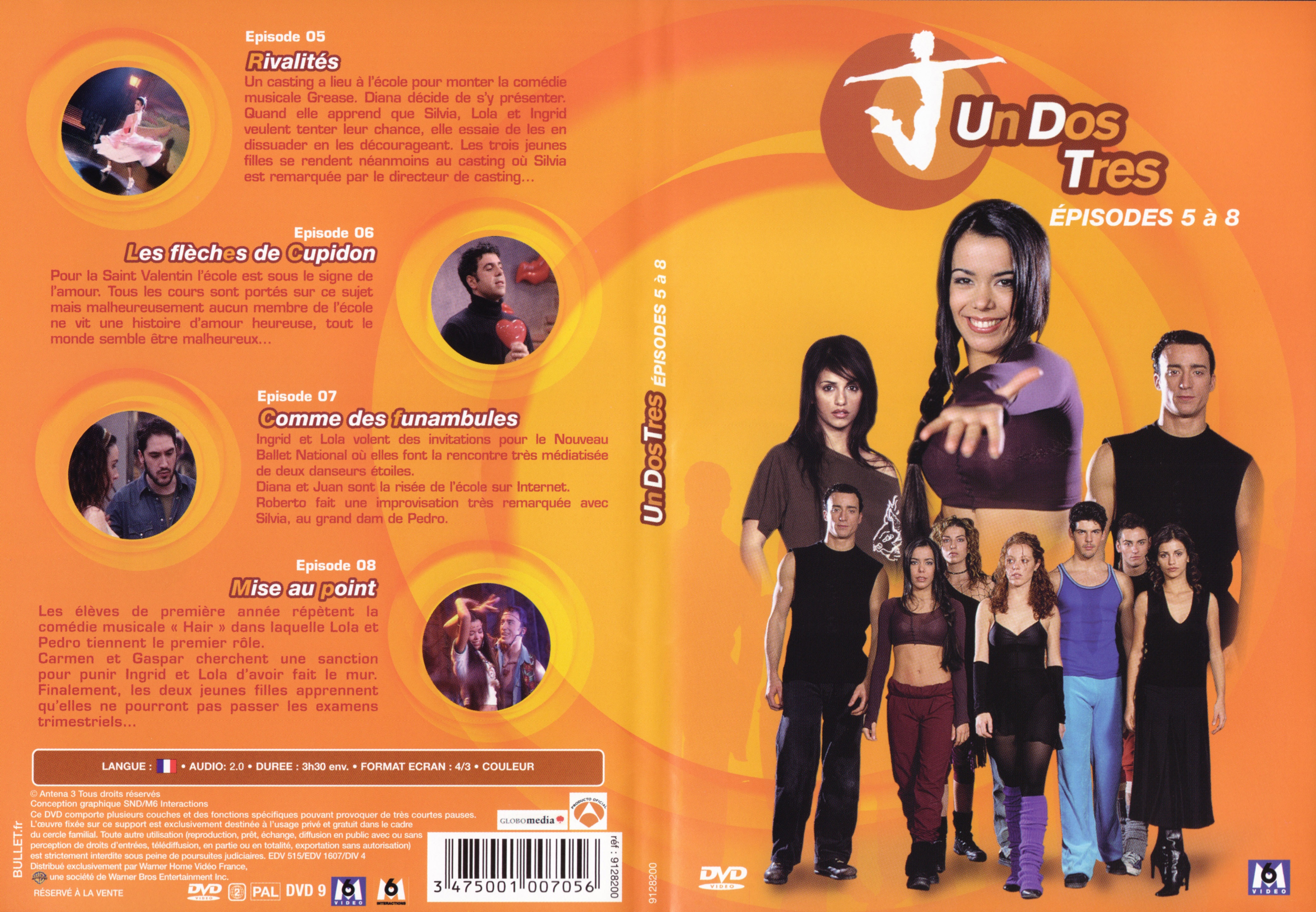 Jaquette DVD Un dos tres Saison 1 DVD 2