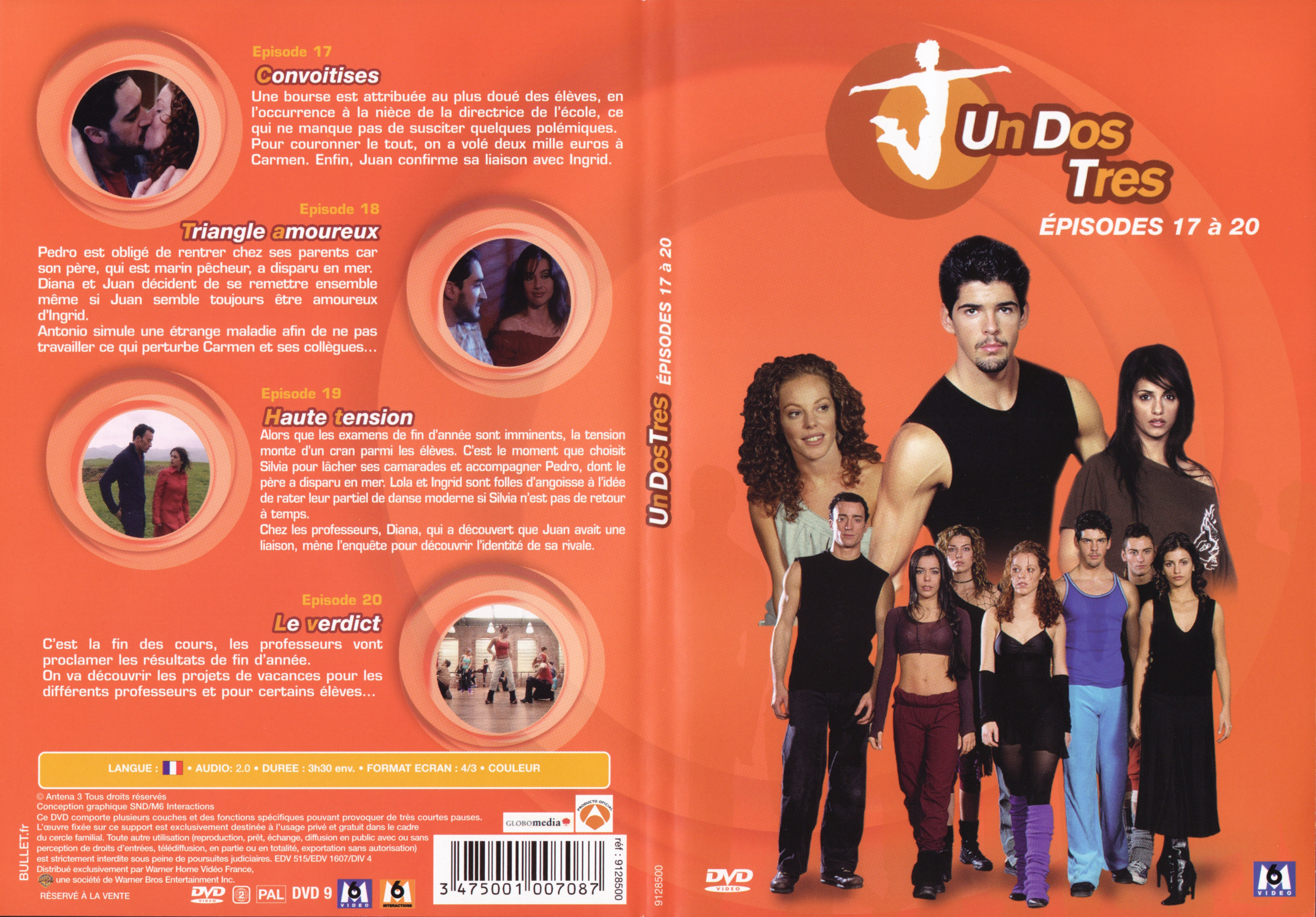 Jaquette DVD Un dos tres Saison 1 DVD 5