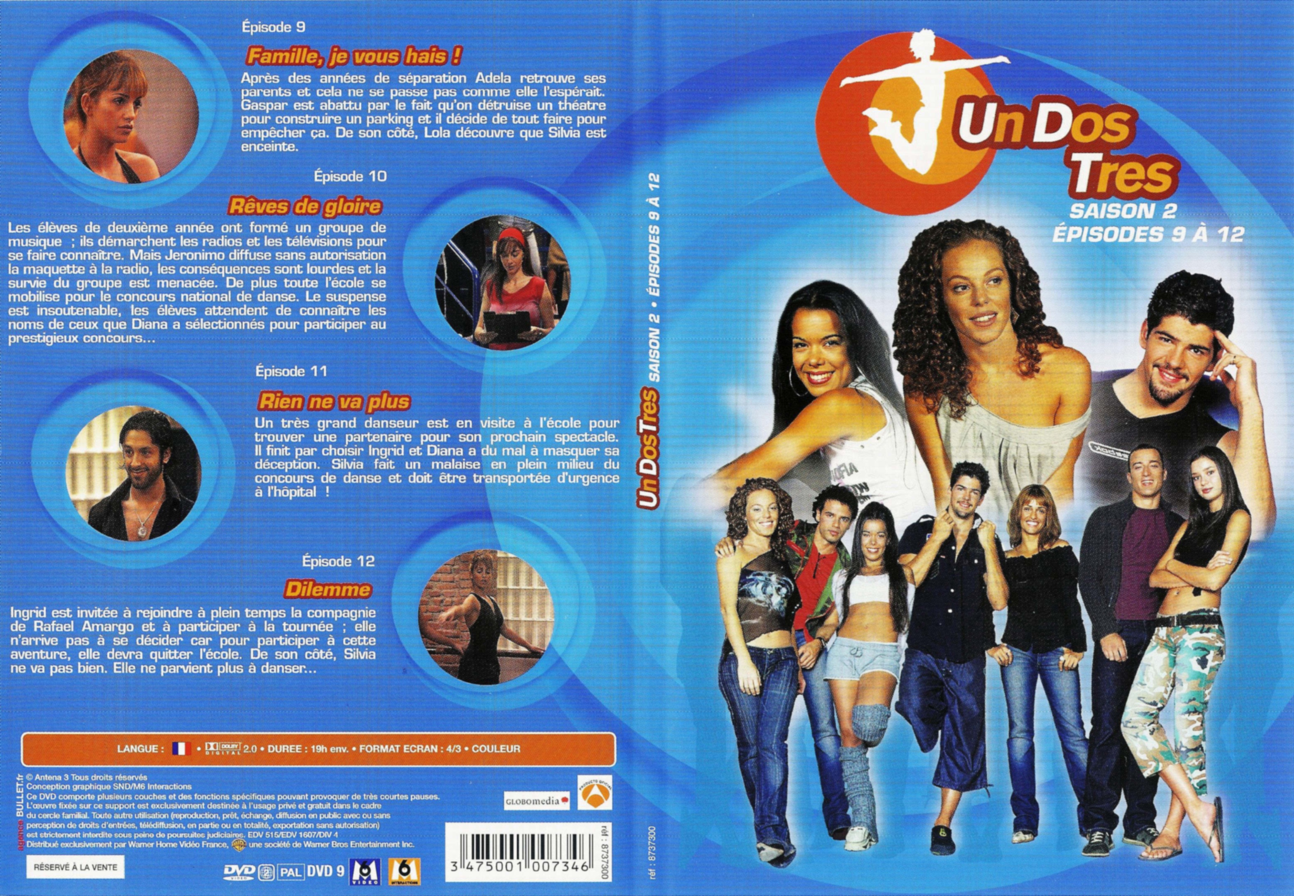 Jaquette DVD Un dos tres Saison 2 DVD 3