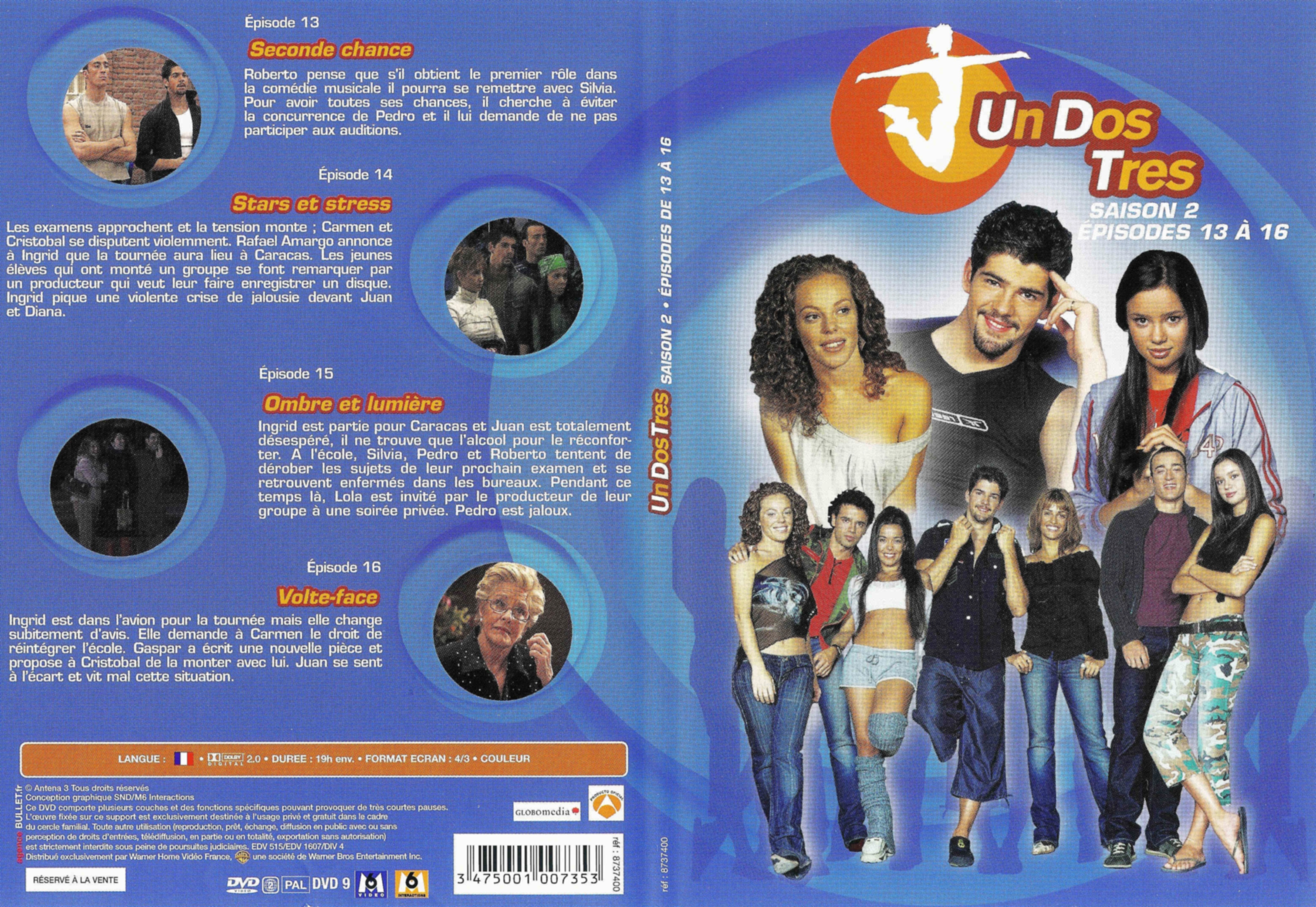 Jaquette DVD Un dos tres Saison 2 DVD 4