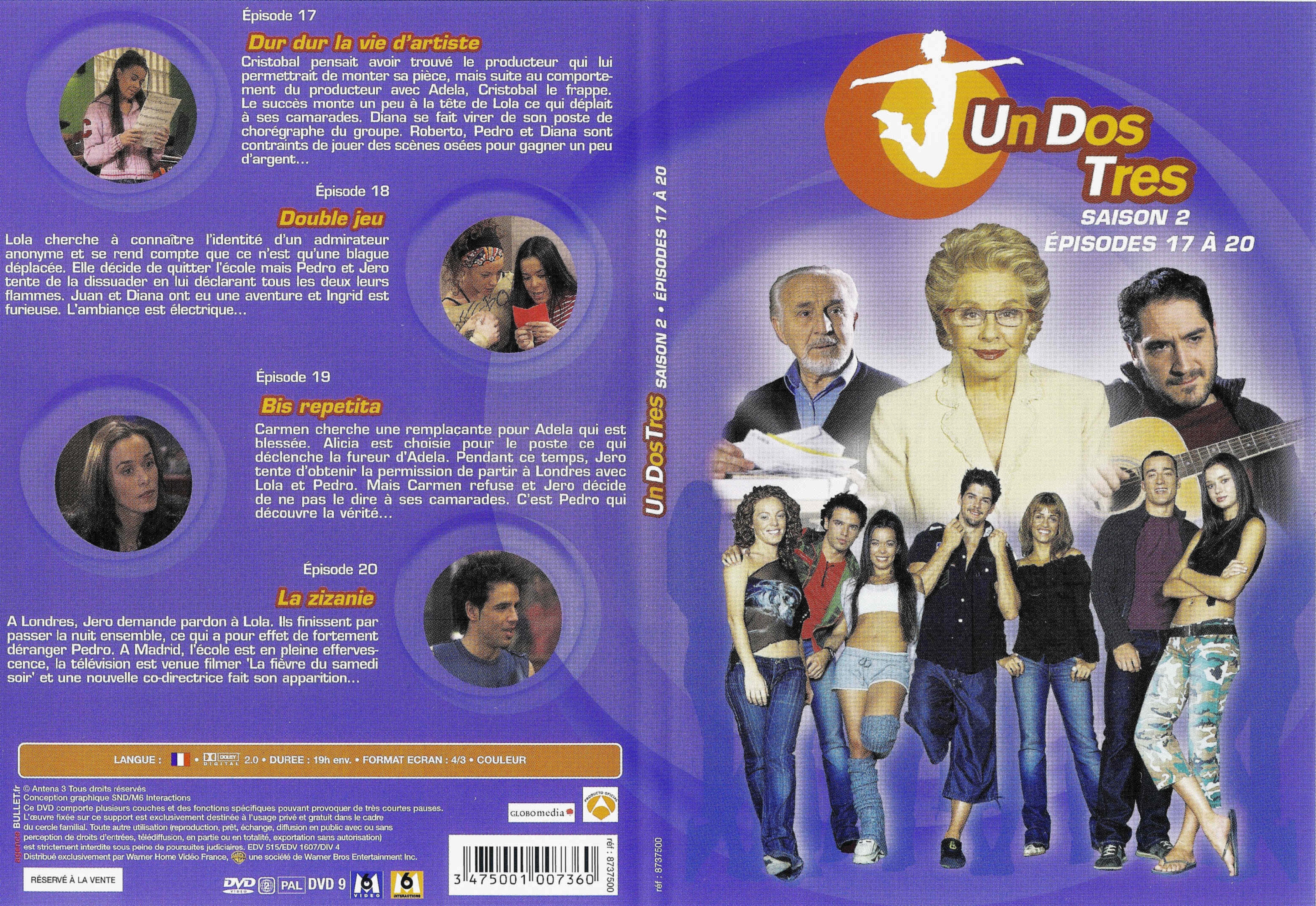 Jaquette DVD Un dos tres Saison 2 DVD 5