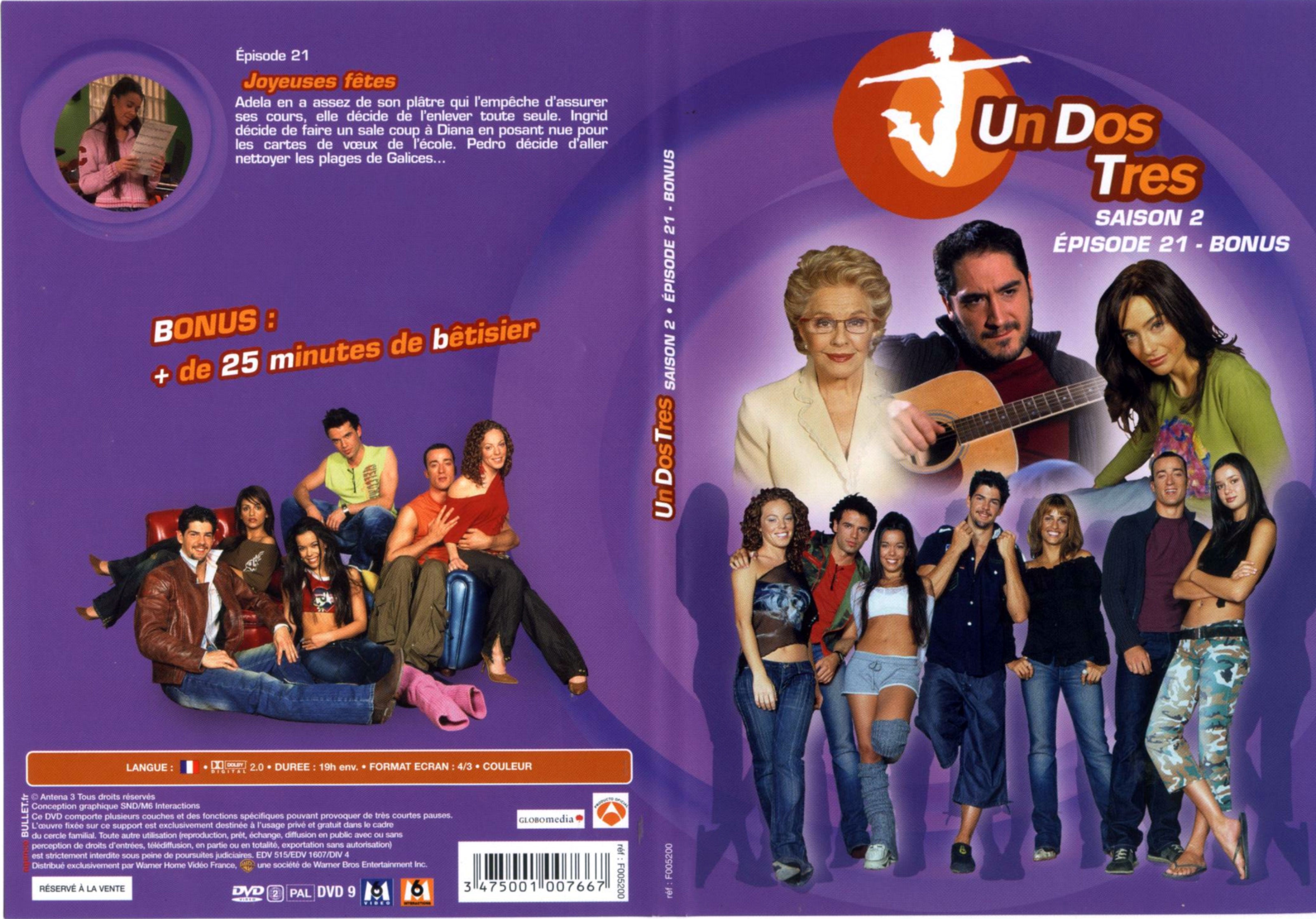 Jaquette DVD Un dos tres Saison 2 DVD 6