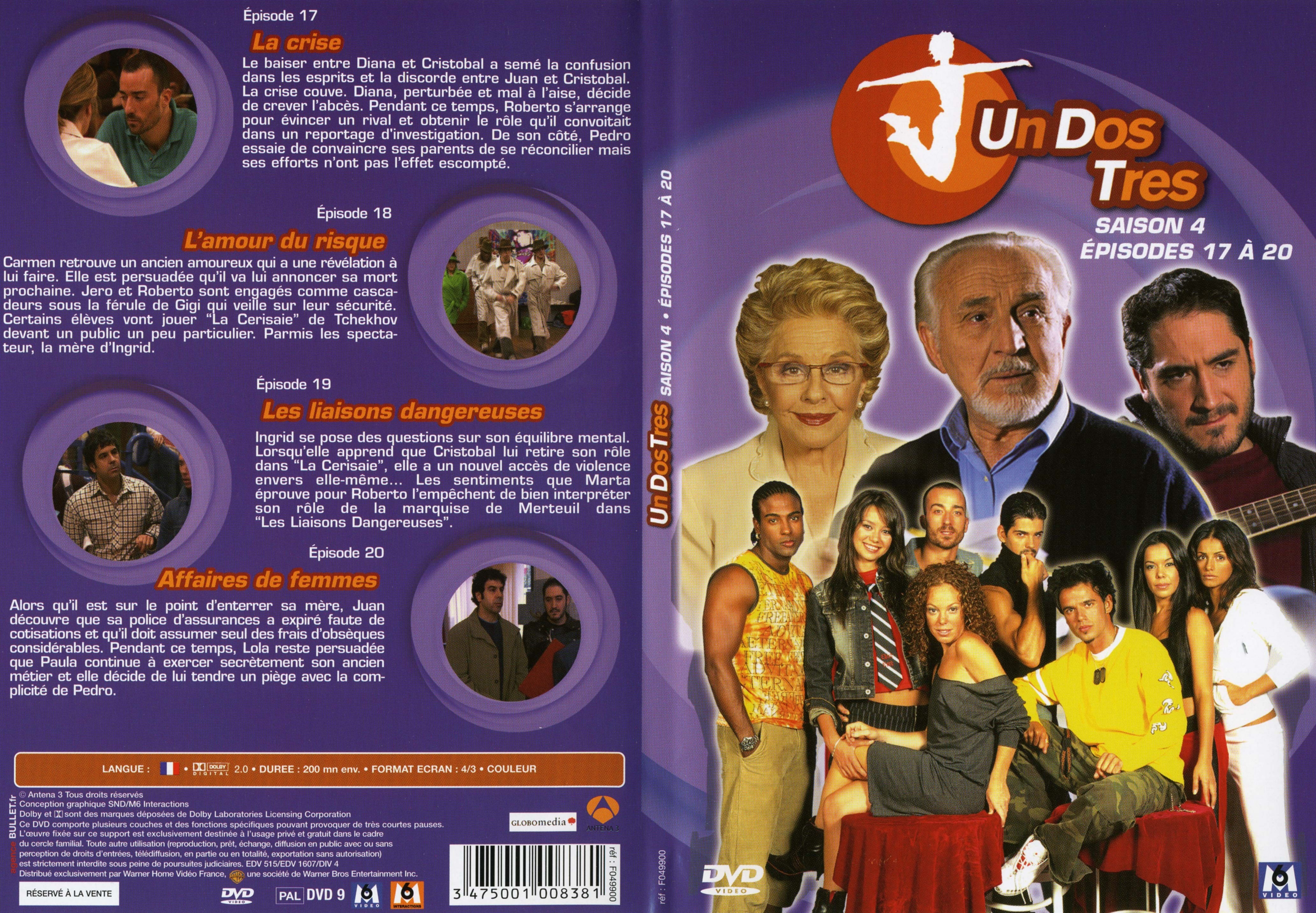 Jaquette DVD Un dos tres Saison 4 DVD 5