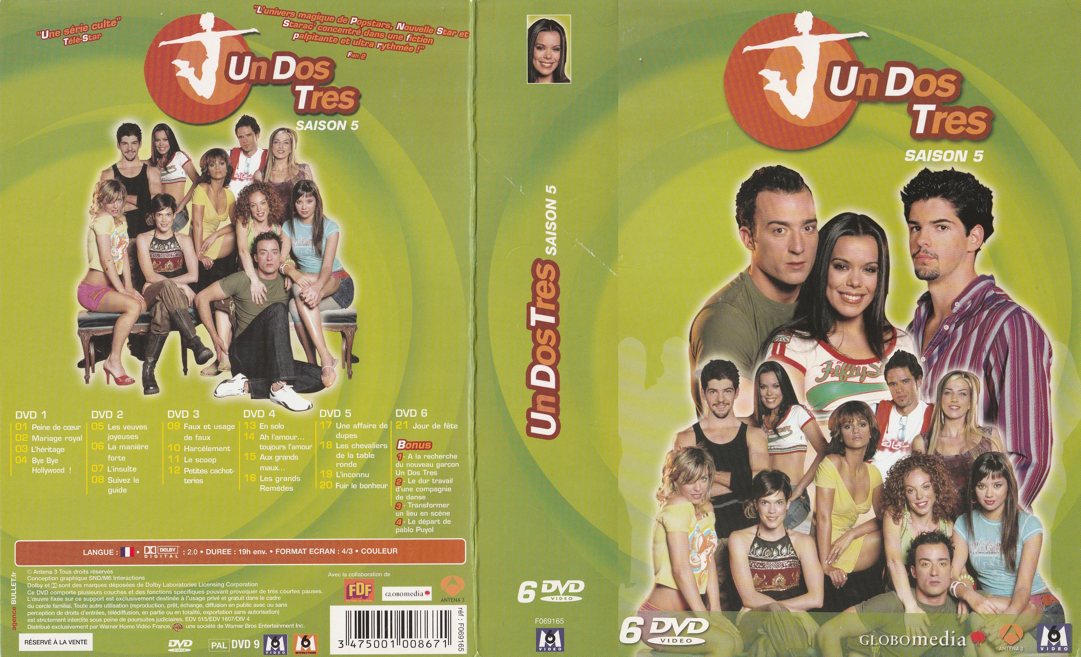 Jaquette DVD Un dos tres Saison 5 COFFRET