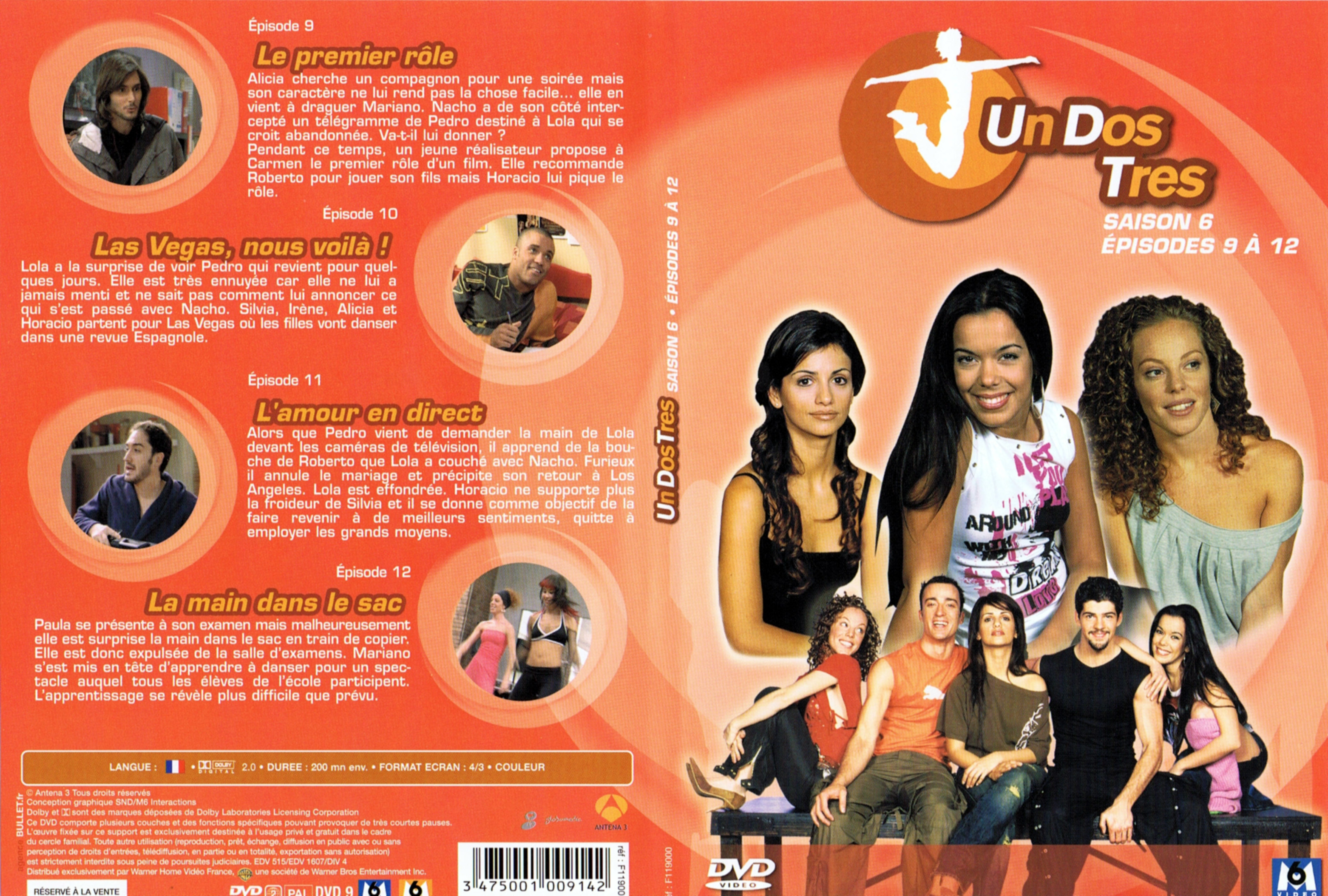 Jaquette DVD Un dos tres Saison 6 DVD 3