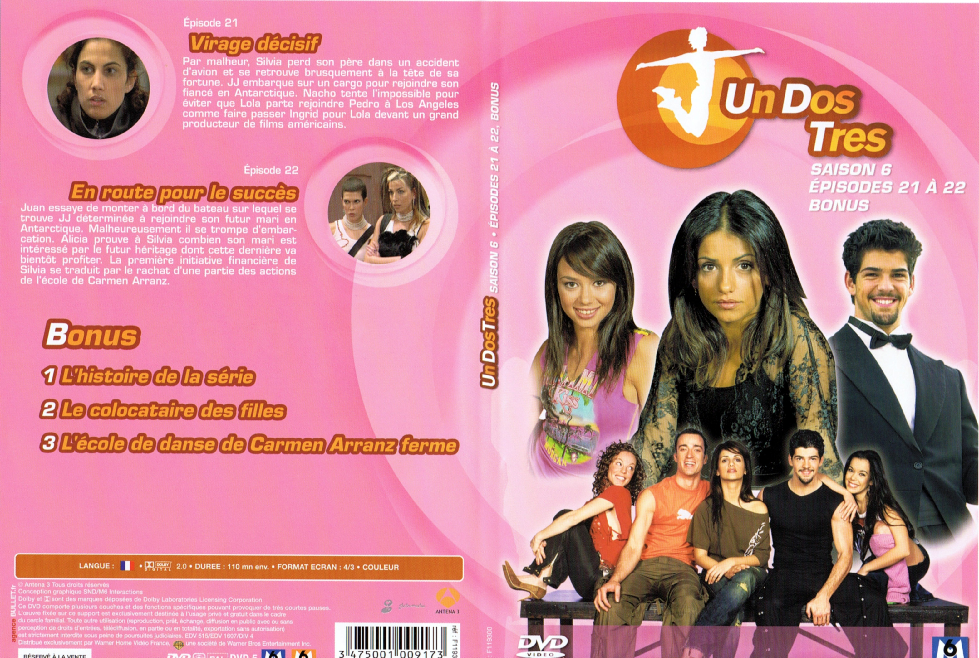 Jaquette DVD Un dos tres Saison 6 DVD 6