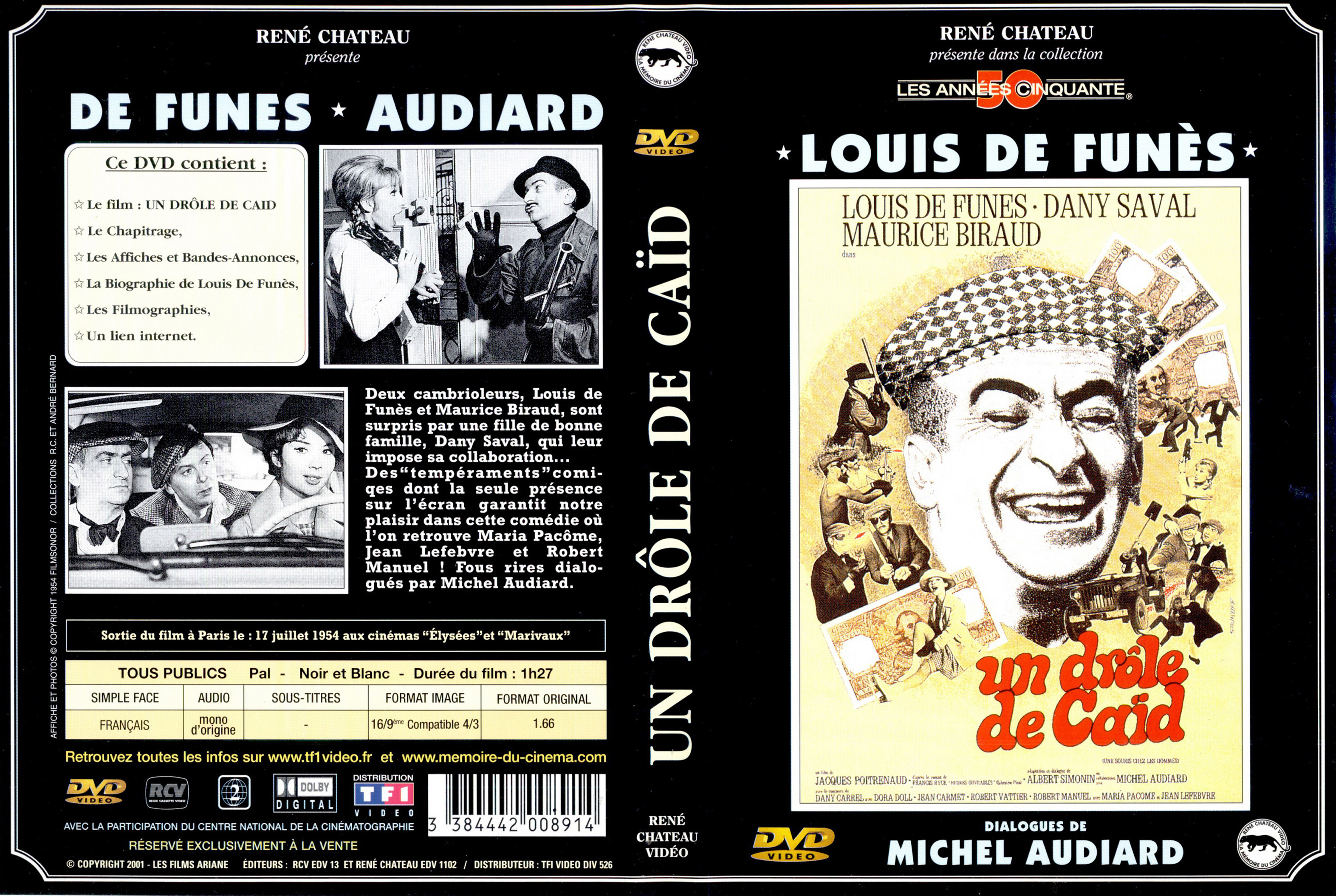 Jaquette DVD Un drole de caid