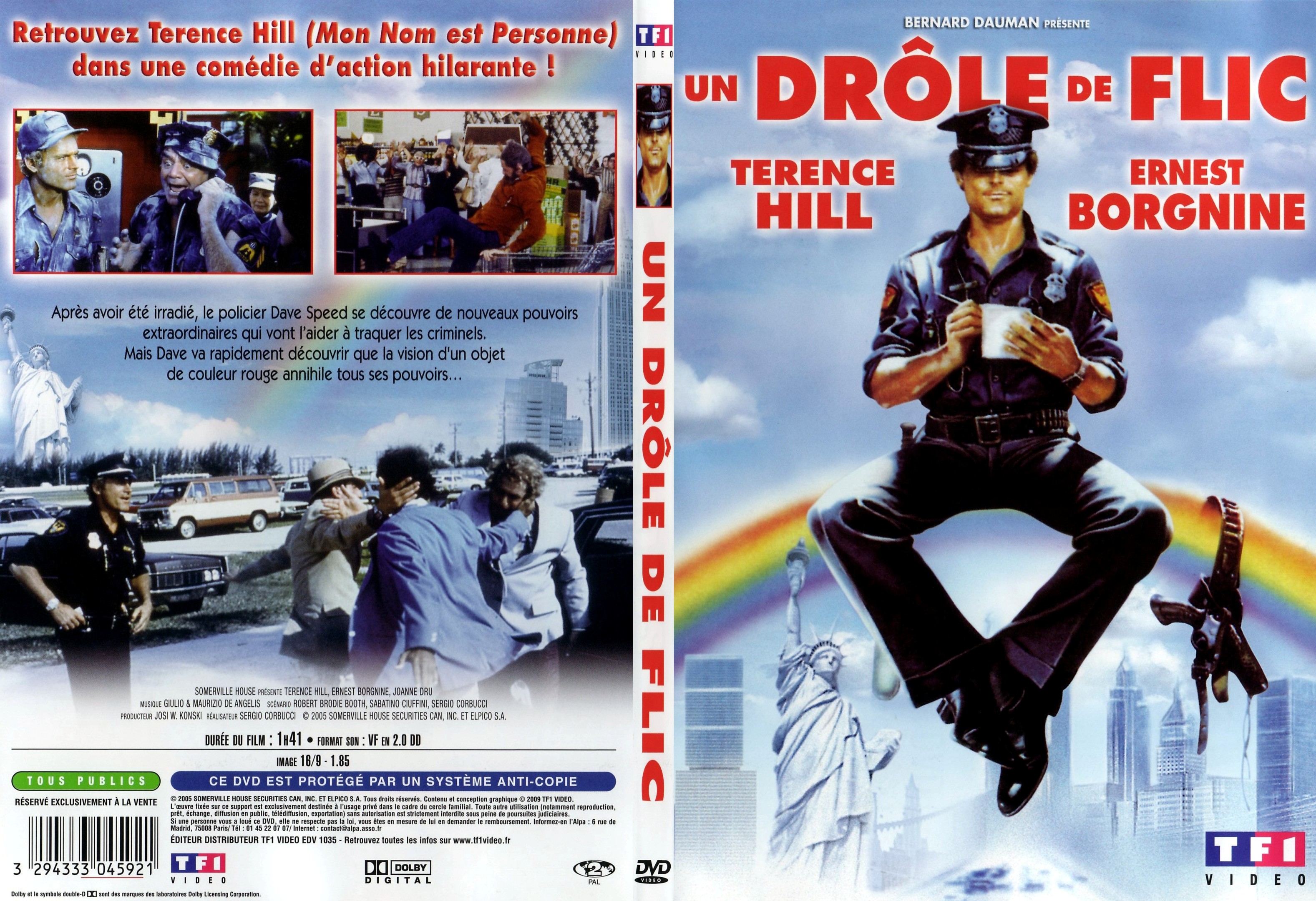 Jaquette DVD Un drle de flic - SLIM