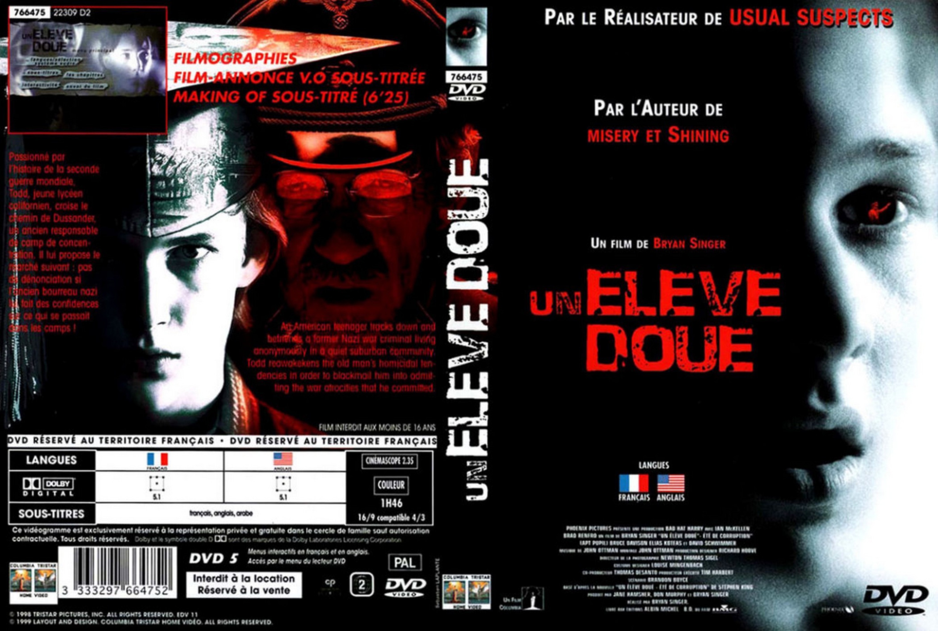 Jaquette DVD Un lve dou