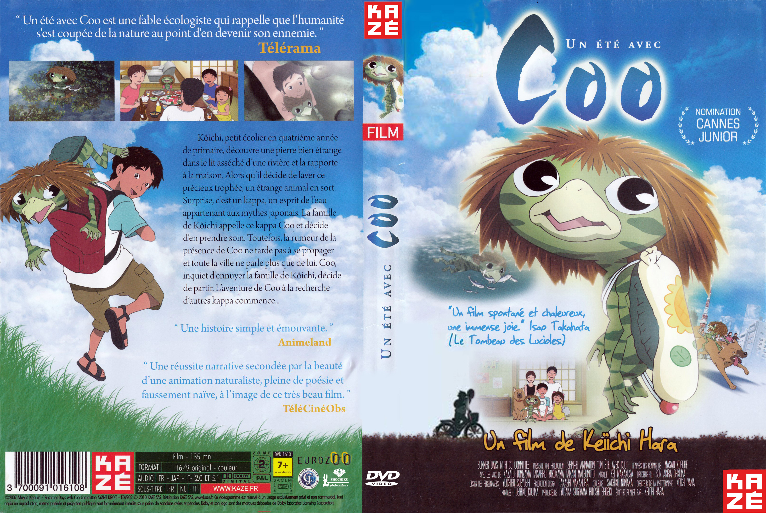 Jaquette DVD Un t avec Coo