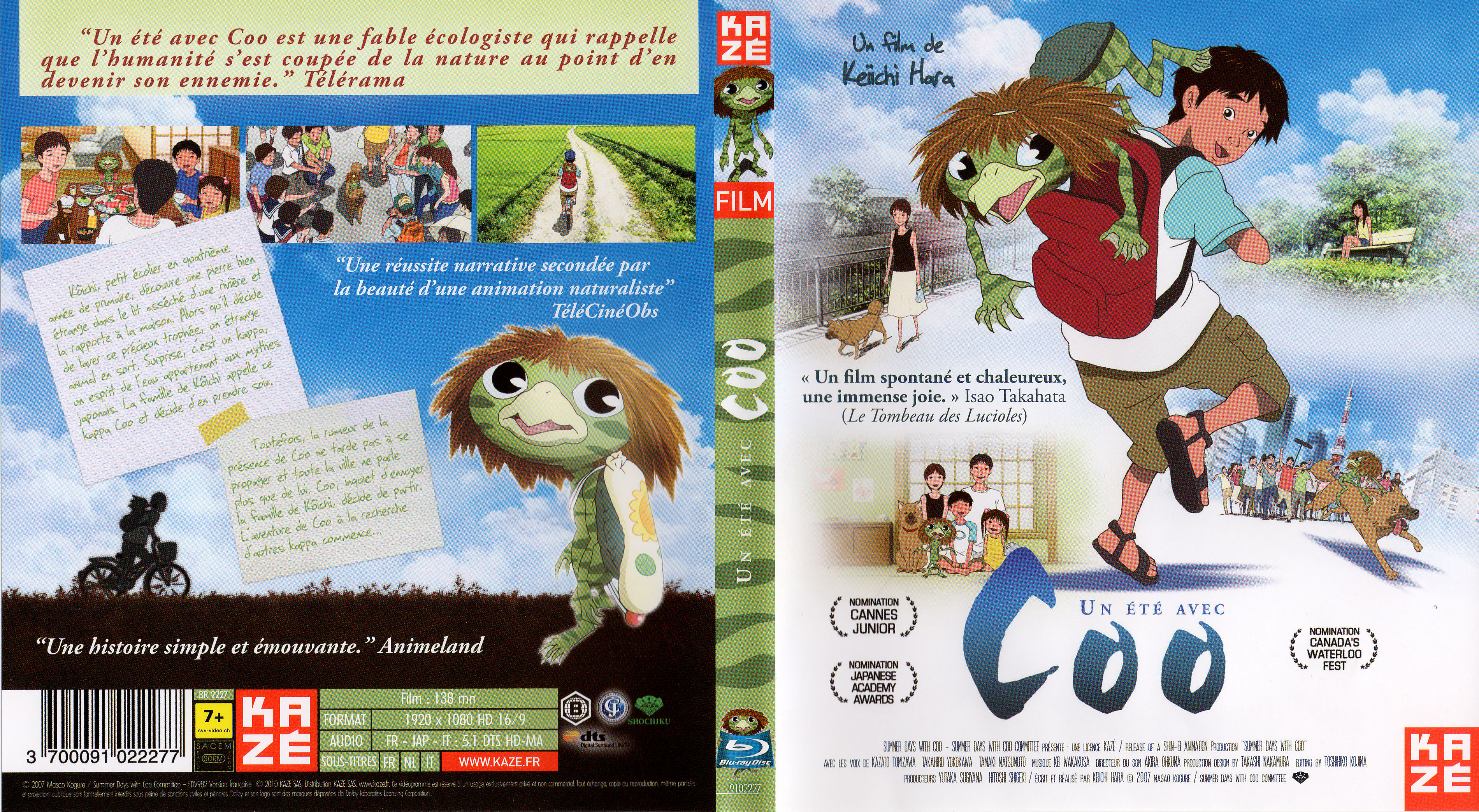 Jaquette DVD Un t avec Coo (BLU-RAY)