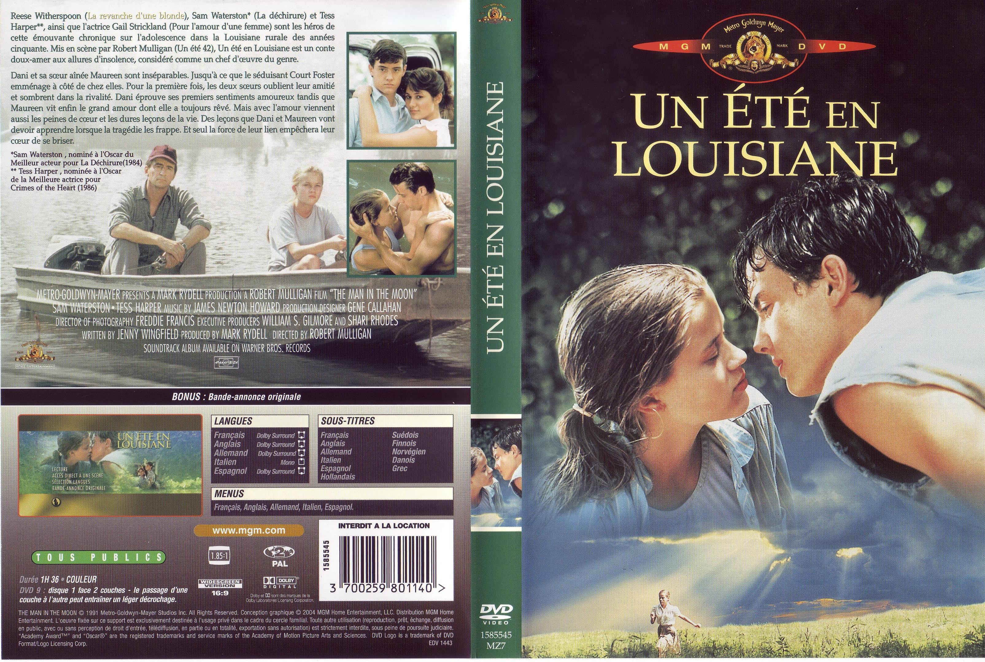 Jaquette DVD Un t en louisiane