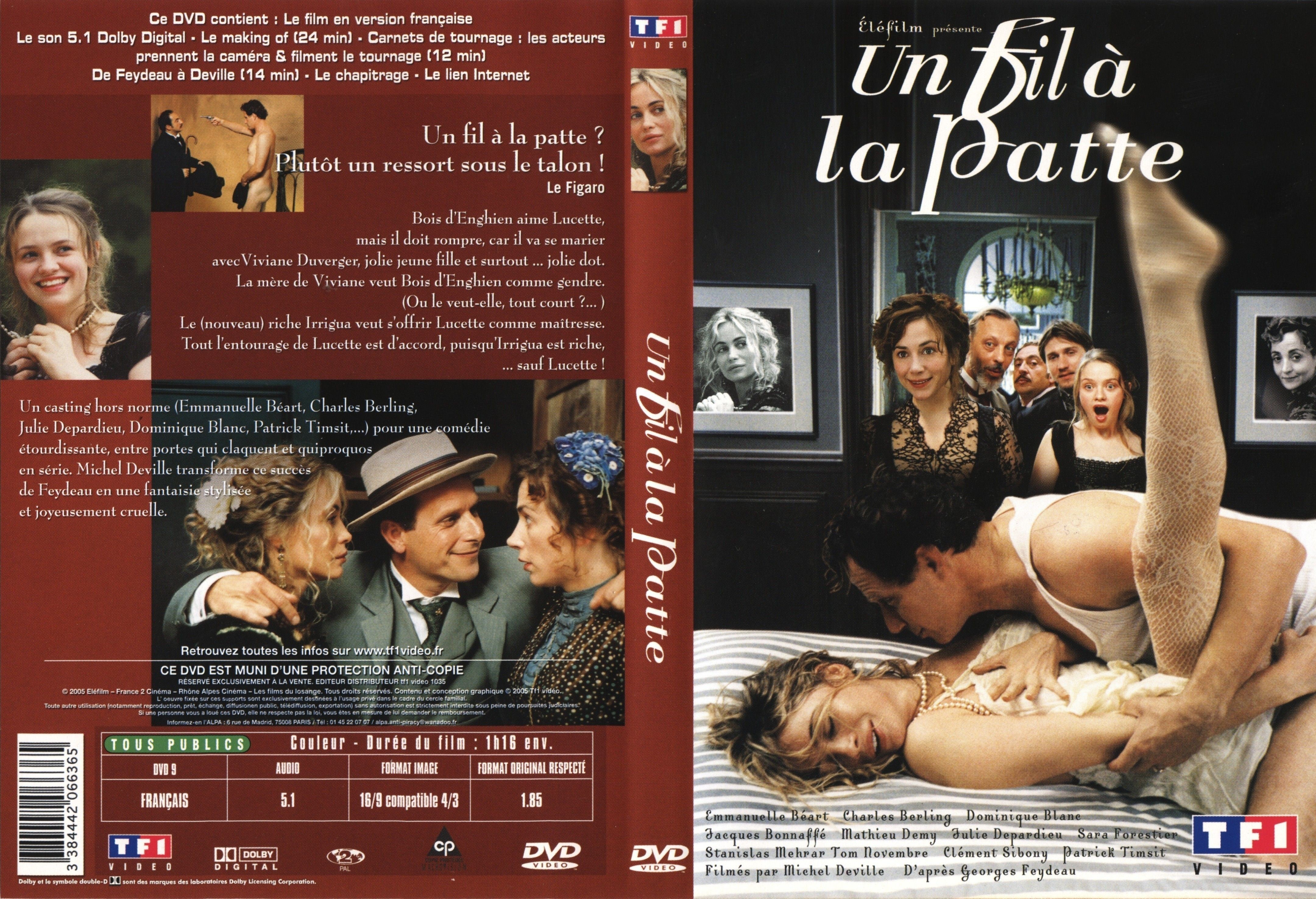 Jaquette DVD Un fil  la patte