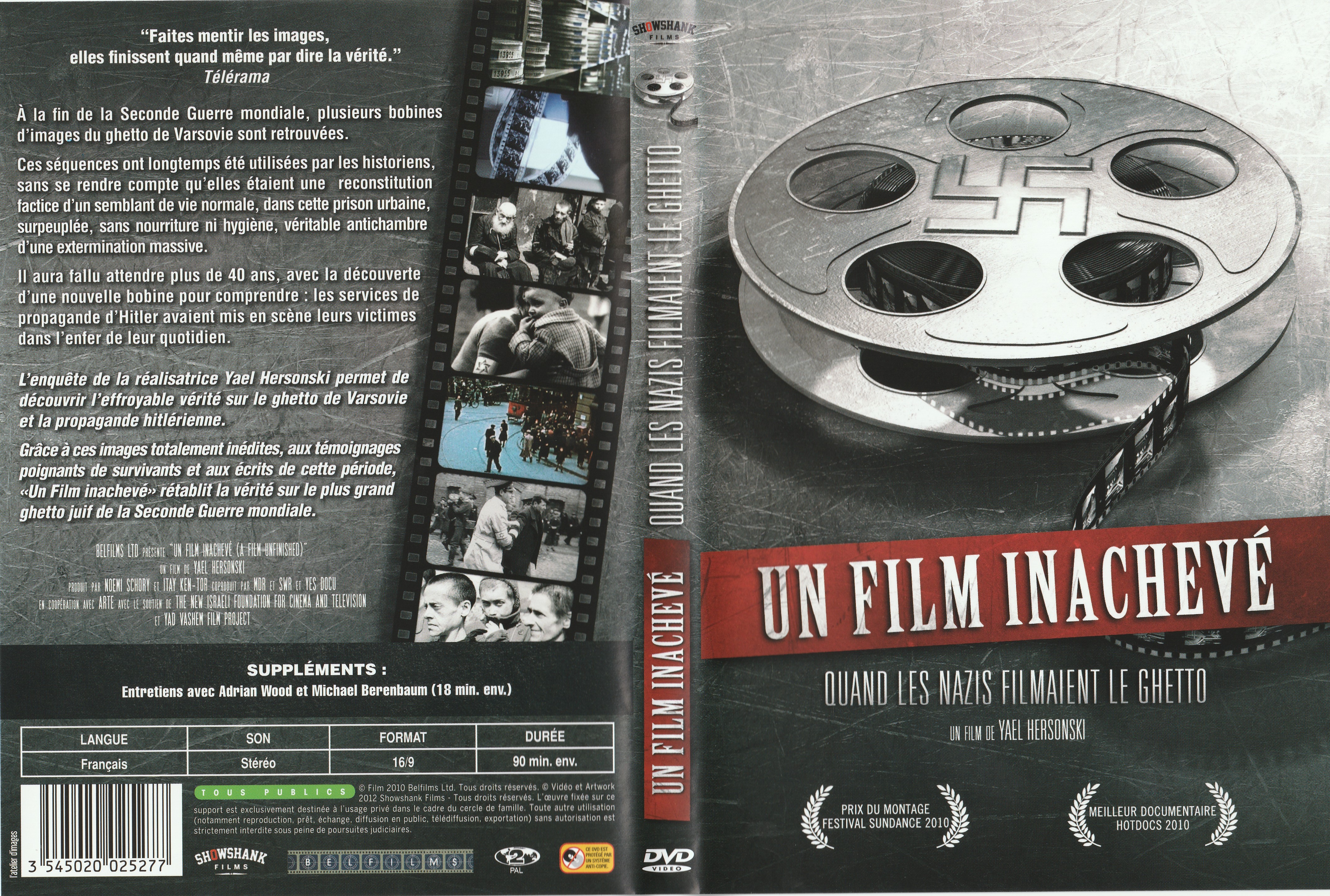 Jaquette DVD Un film inachev