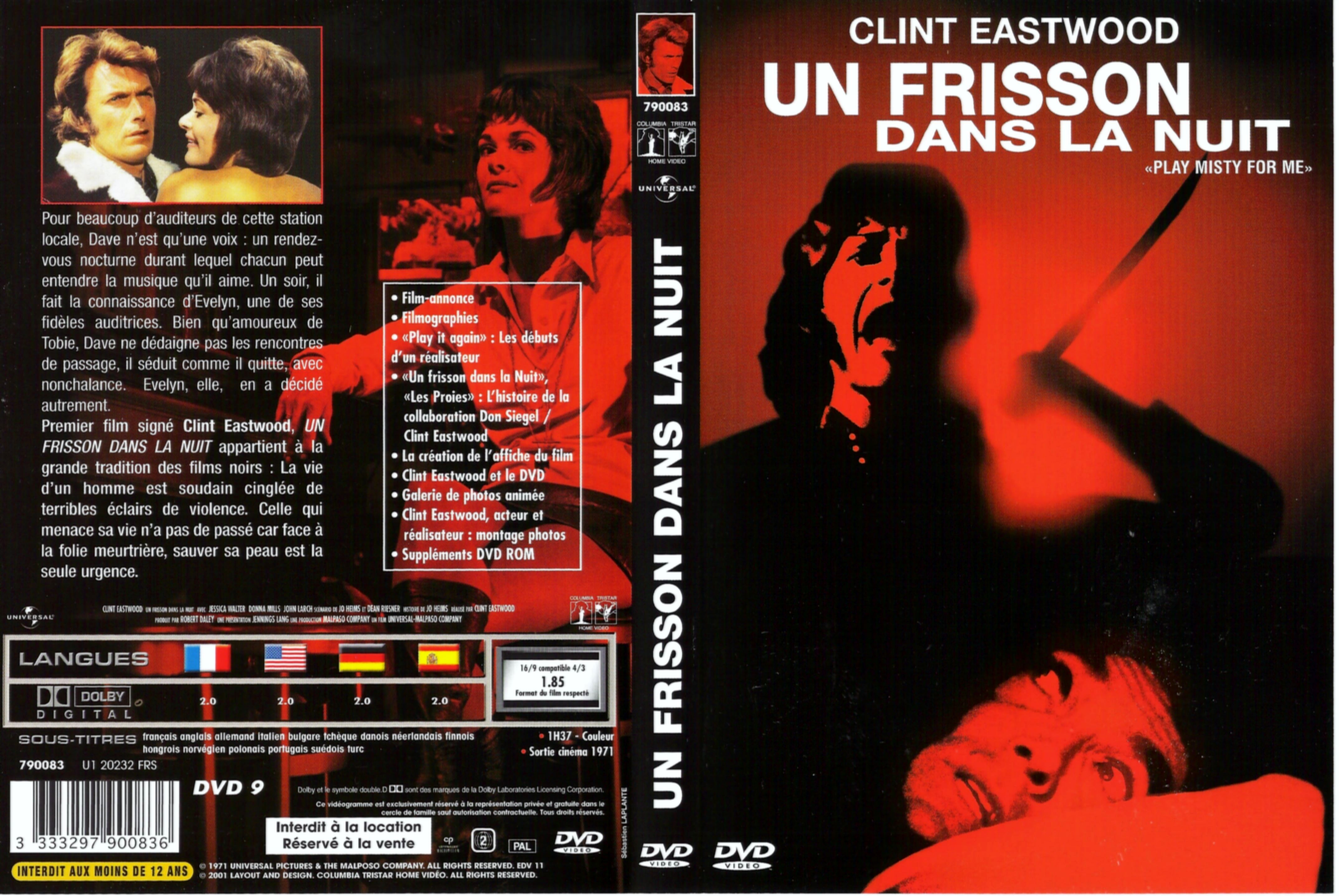 Jaquette DVD Un frisson dans la nuit