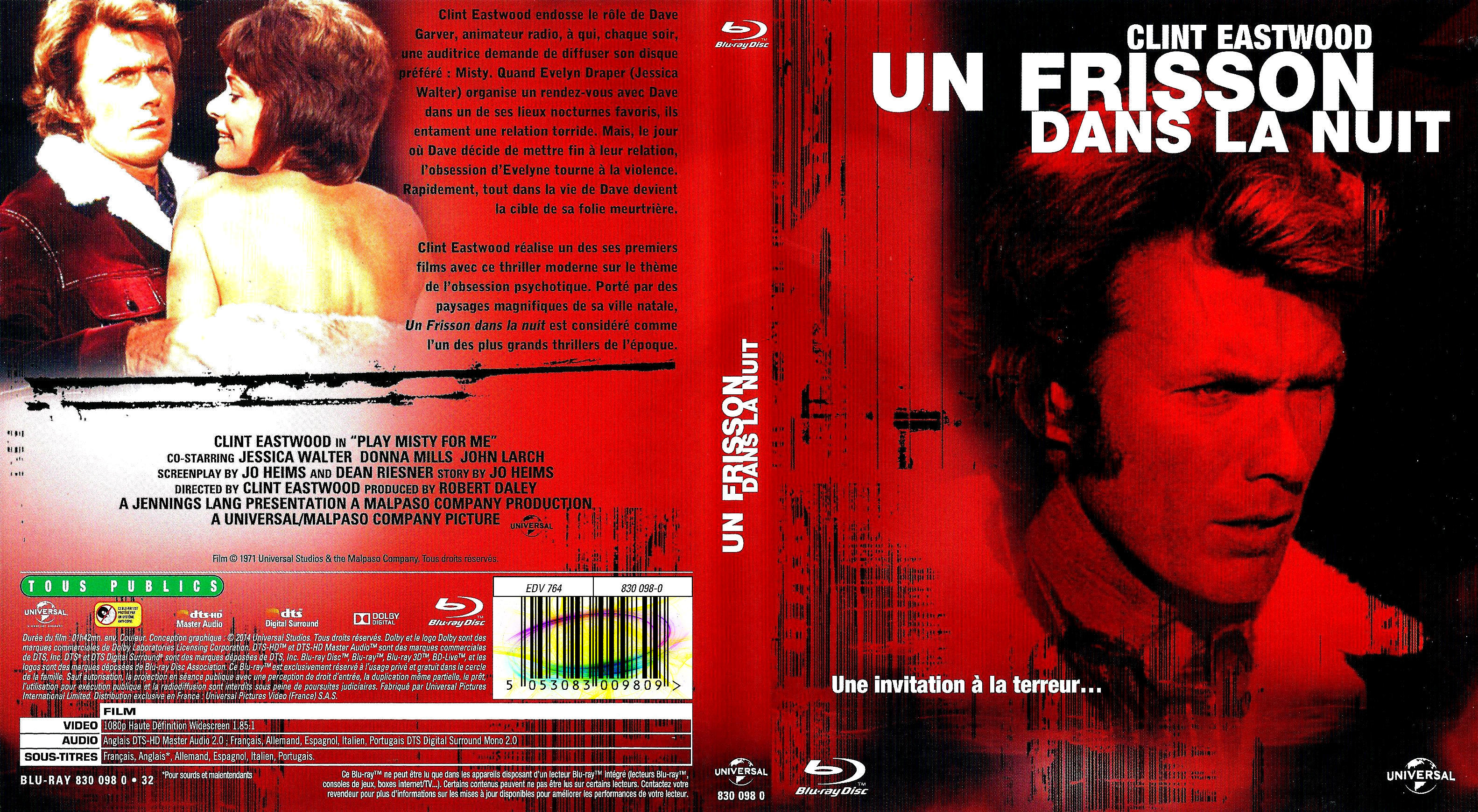 Jaquette DVD Un frisson dans la nuit (BLU-RAY)