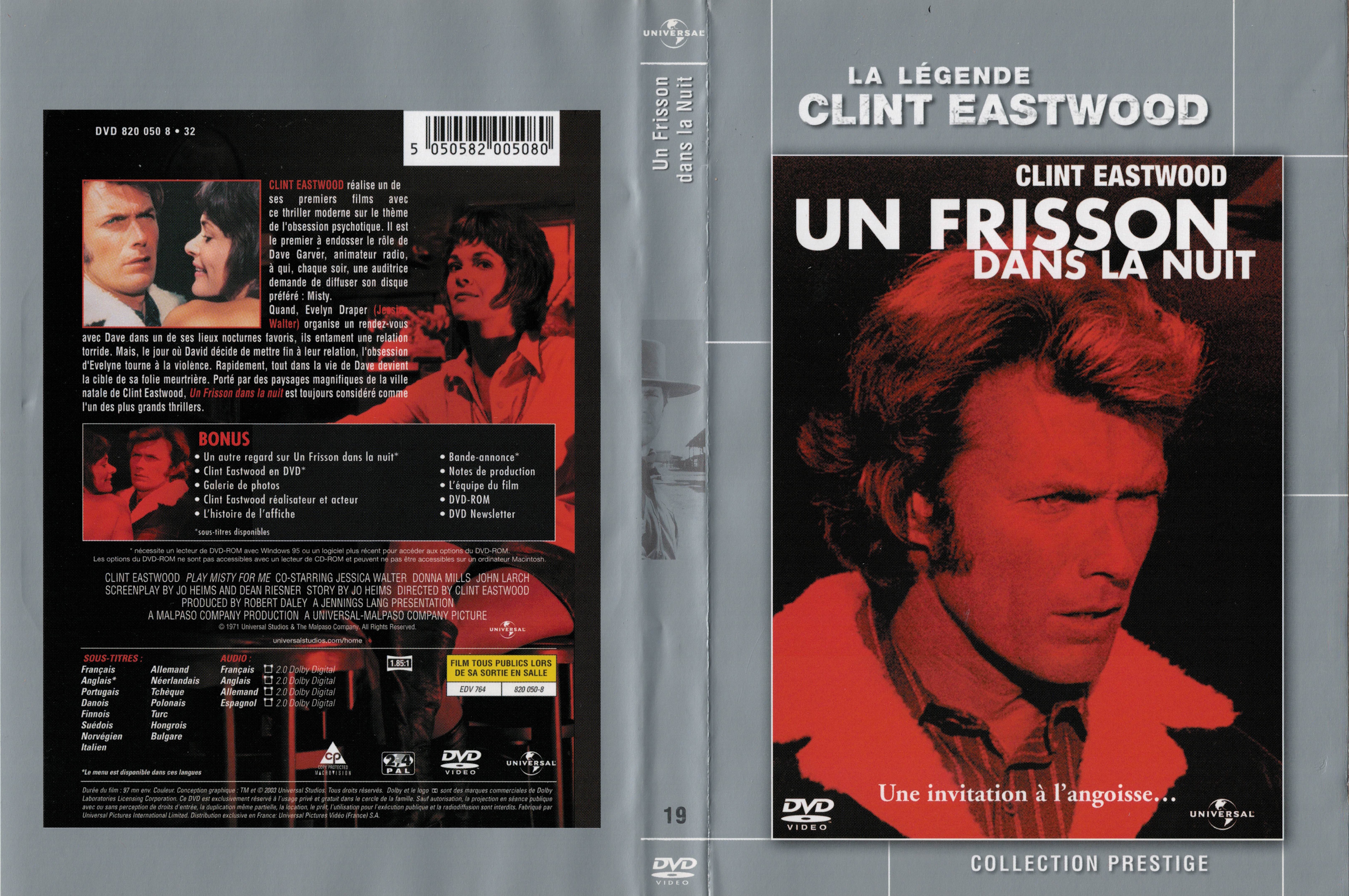 Jaquette DVD Un frisson dans la nuit v4