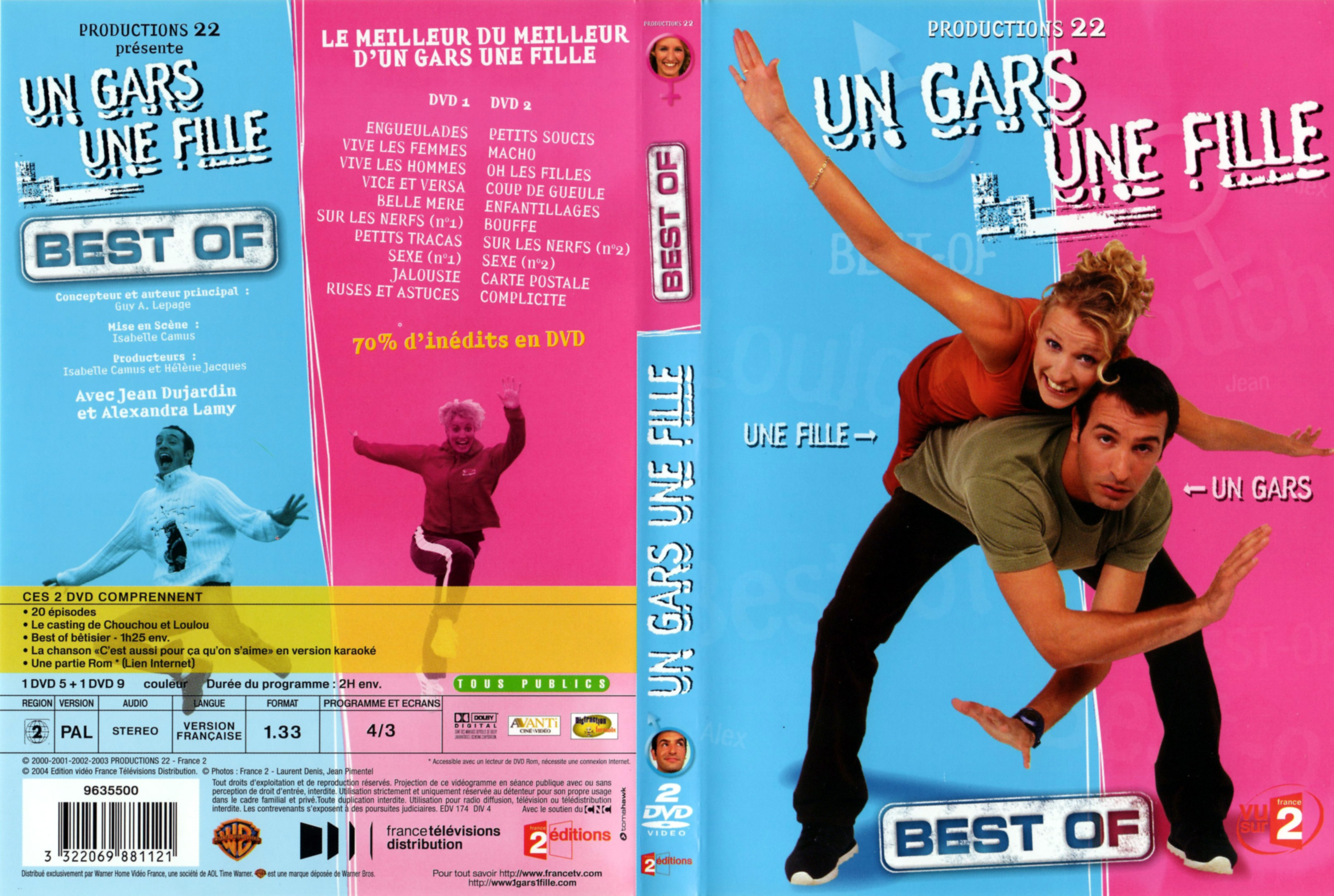 Jaquette DVD Un gars une fille best of v2