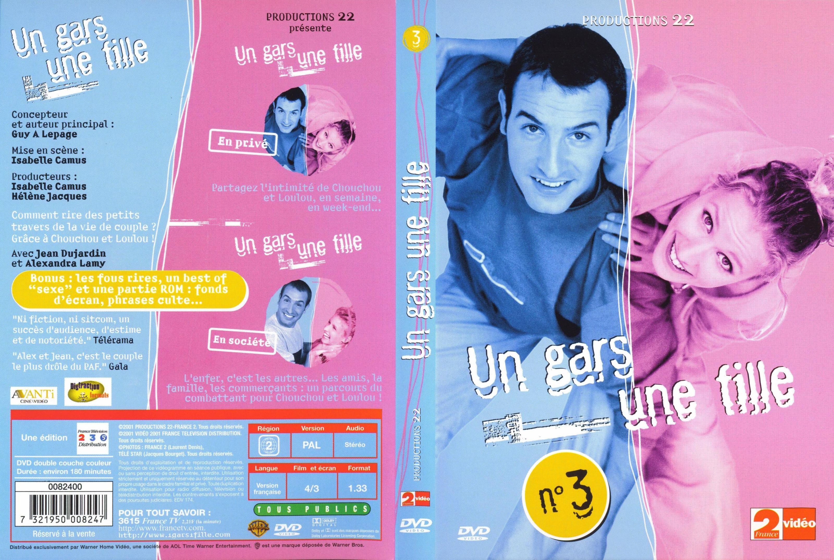 Jaquette DVD Un gars une fille vol 3