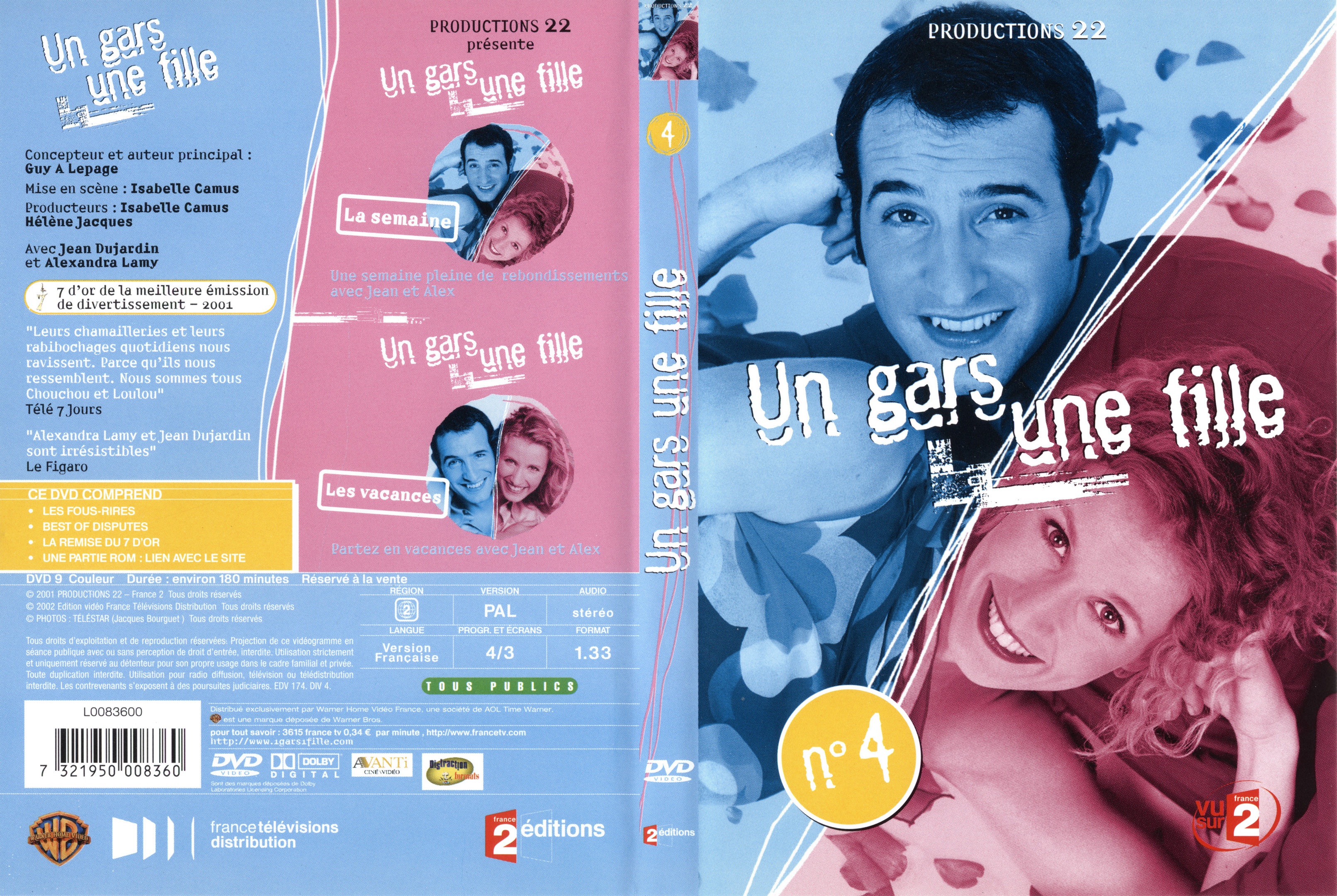 Jaquette DVD Un gars une fille vol 4