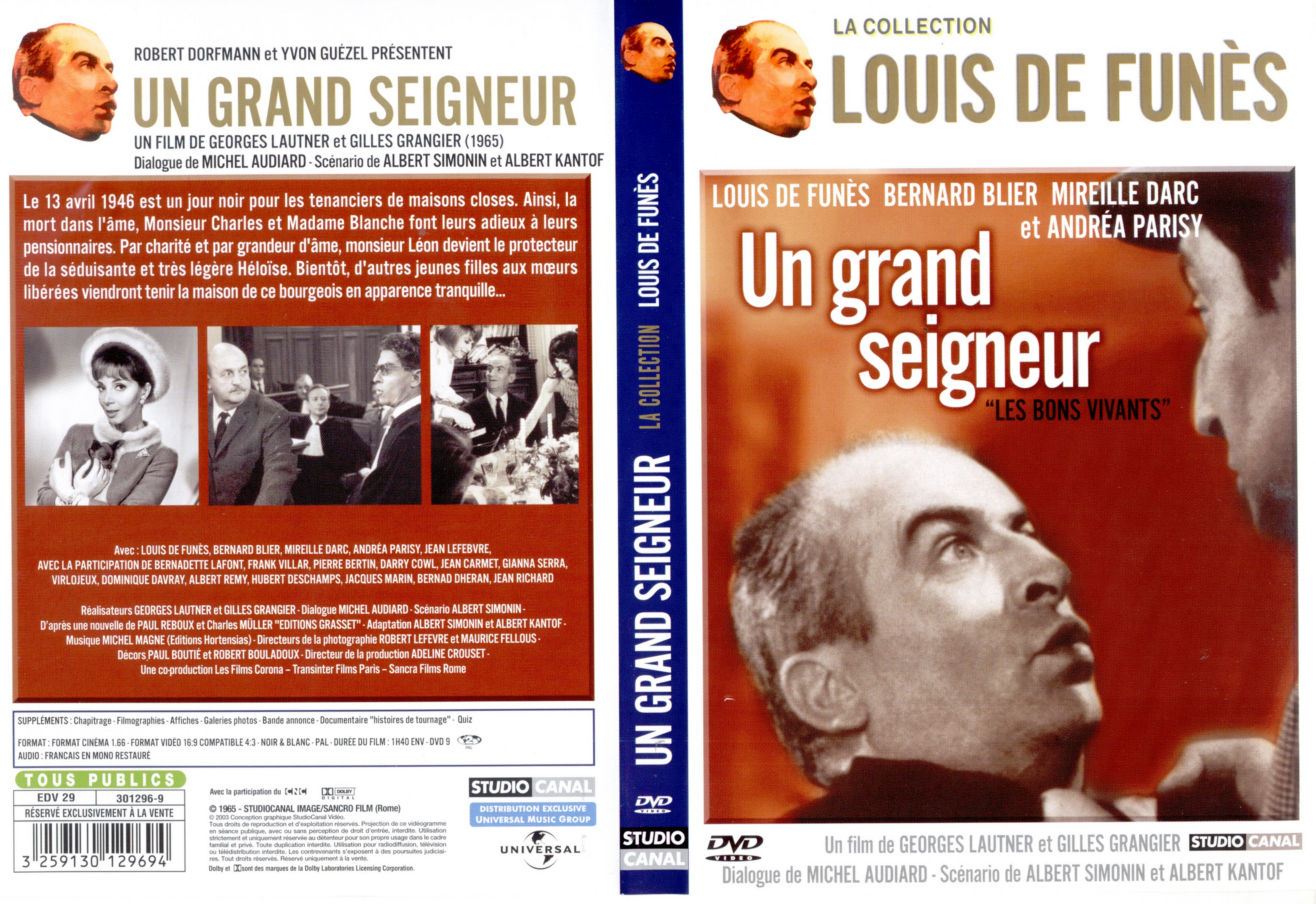 Jaquette DVD Un grand seigneur
