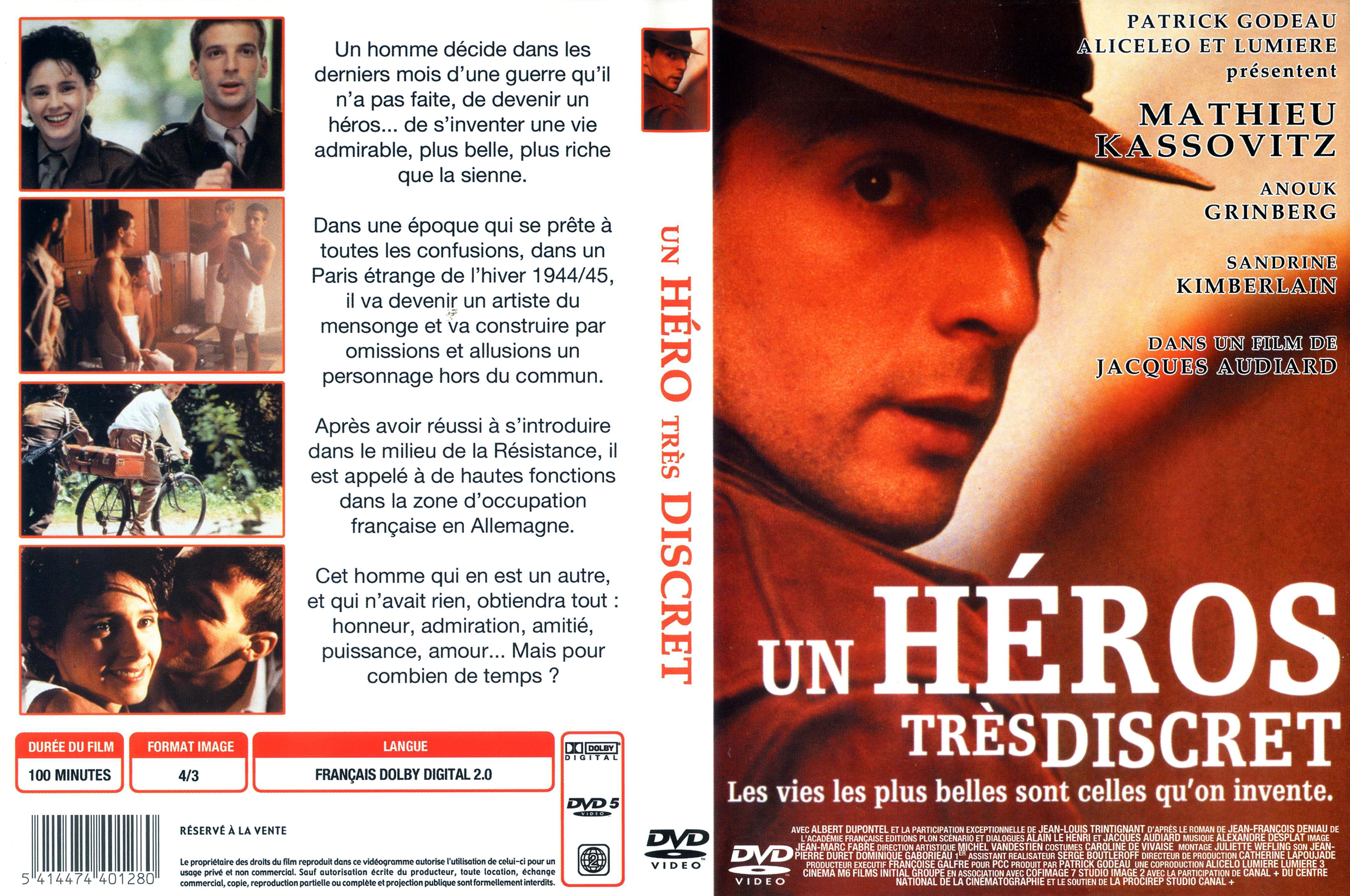 Jaquette DVD Un hros trs discret